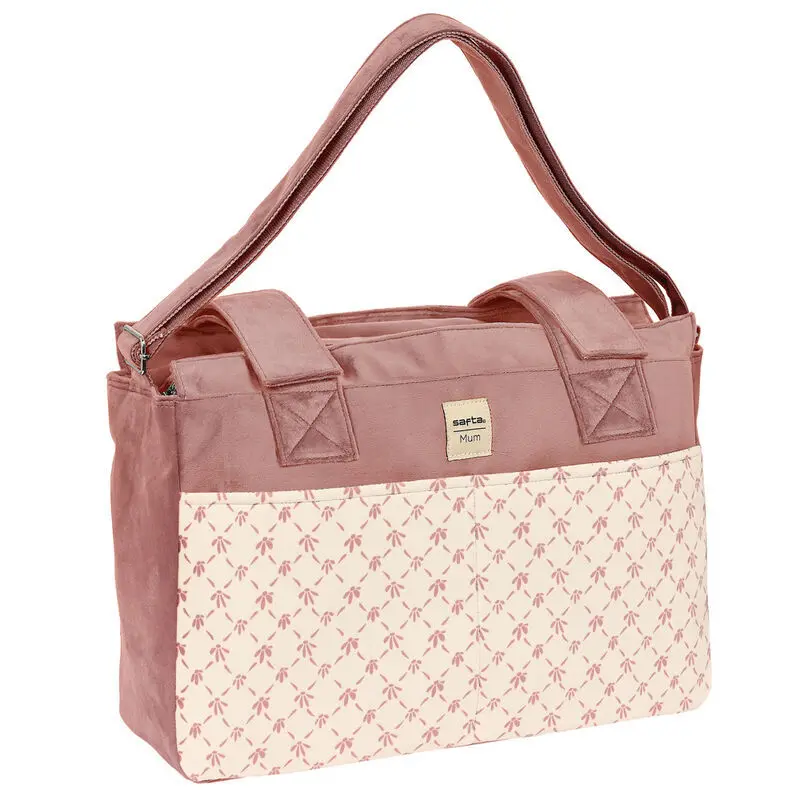 Safta Damen Beige Anpassbare Umstandstasche Frau Marsala