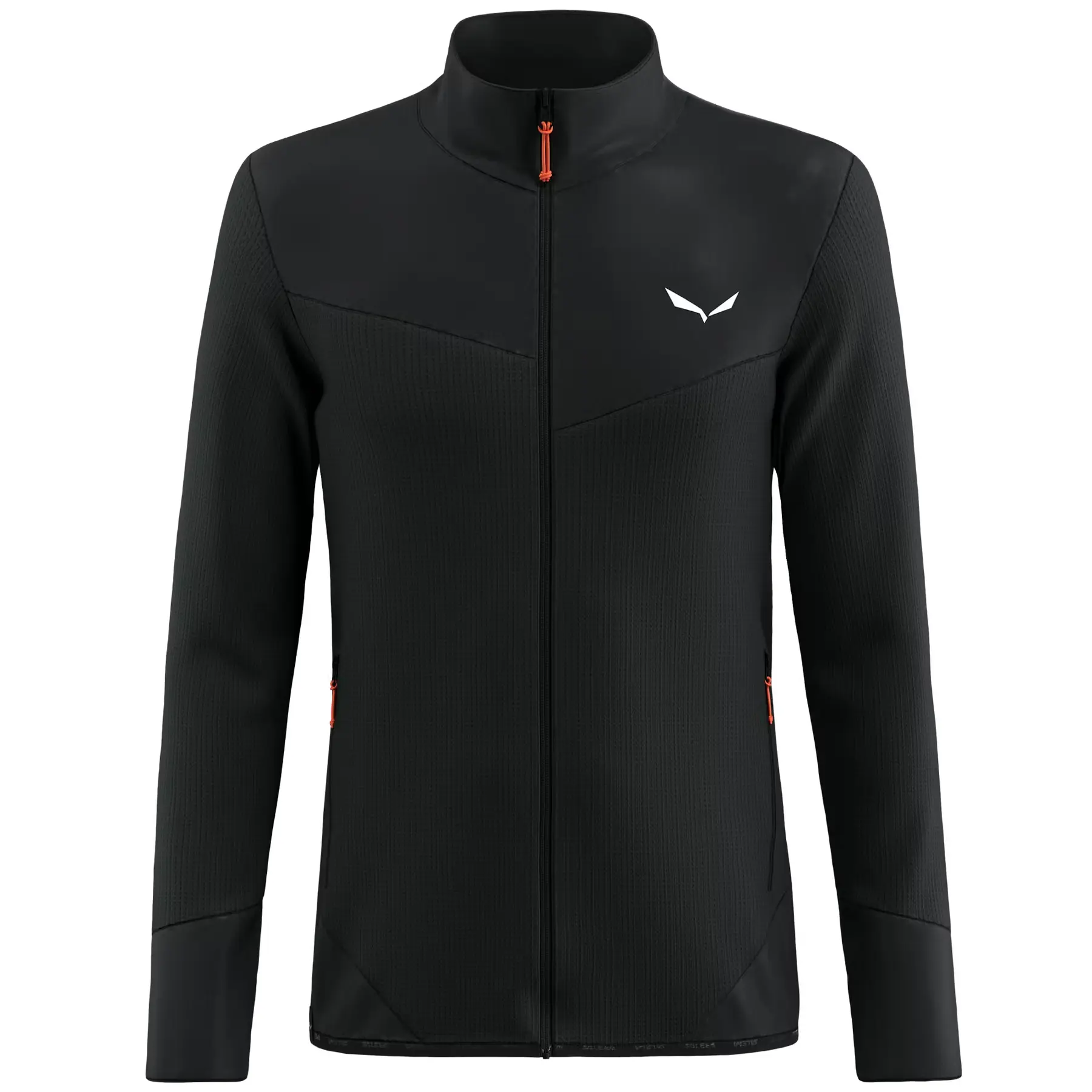 Full Zip Wanderjacke Salewa Puez Waffle Hyb Pl