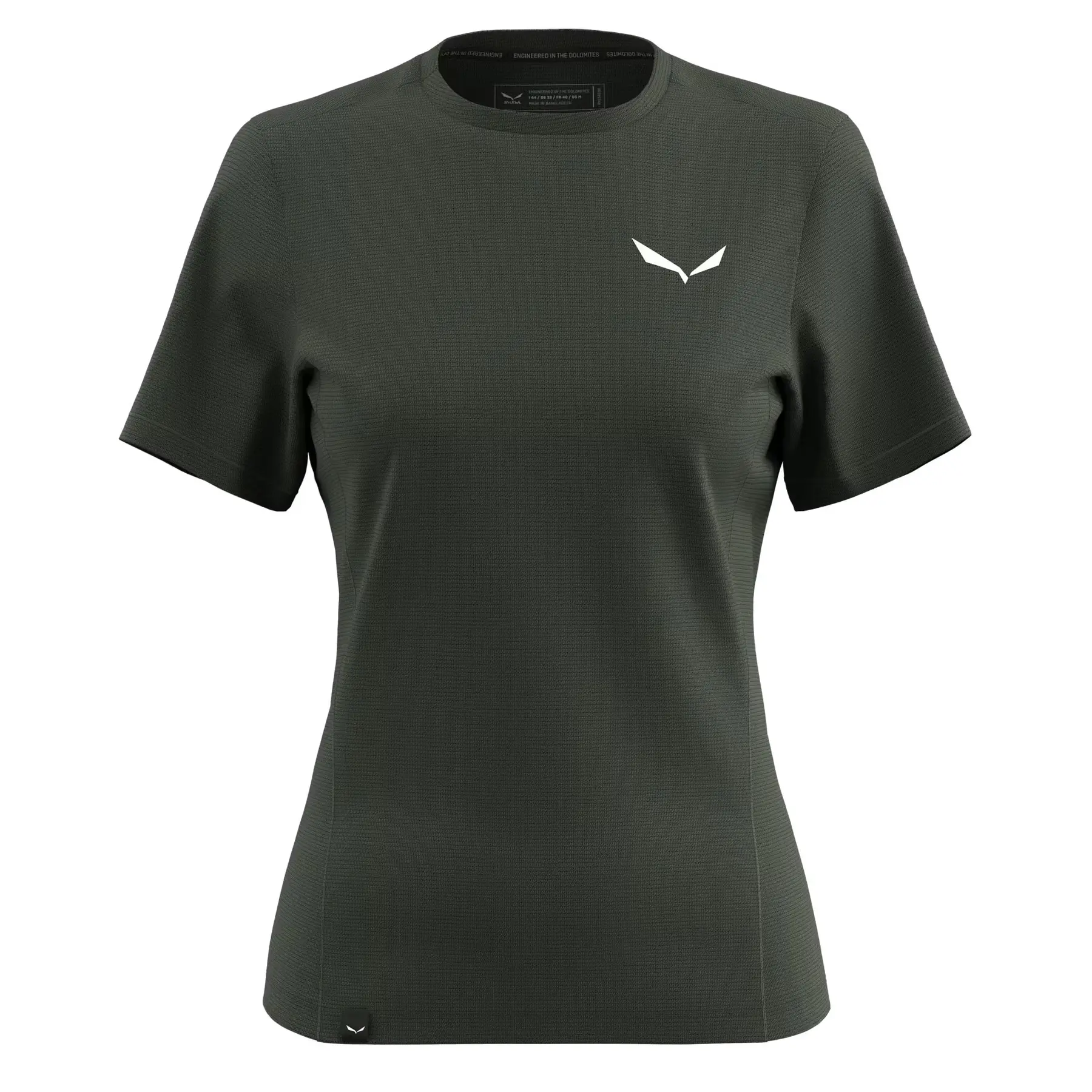 Dames-T-shirt met ronde hals Salewa Puez Dry'Ton