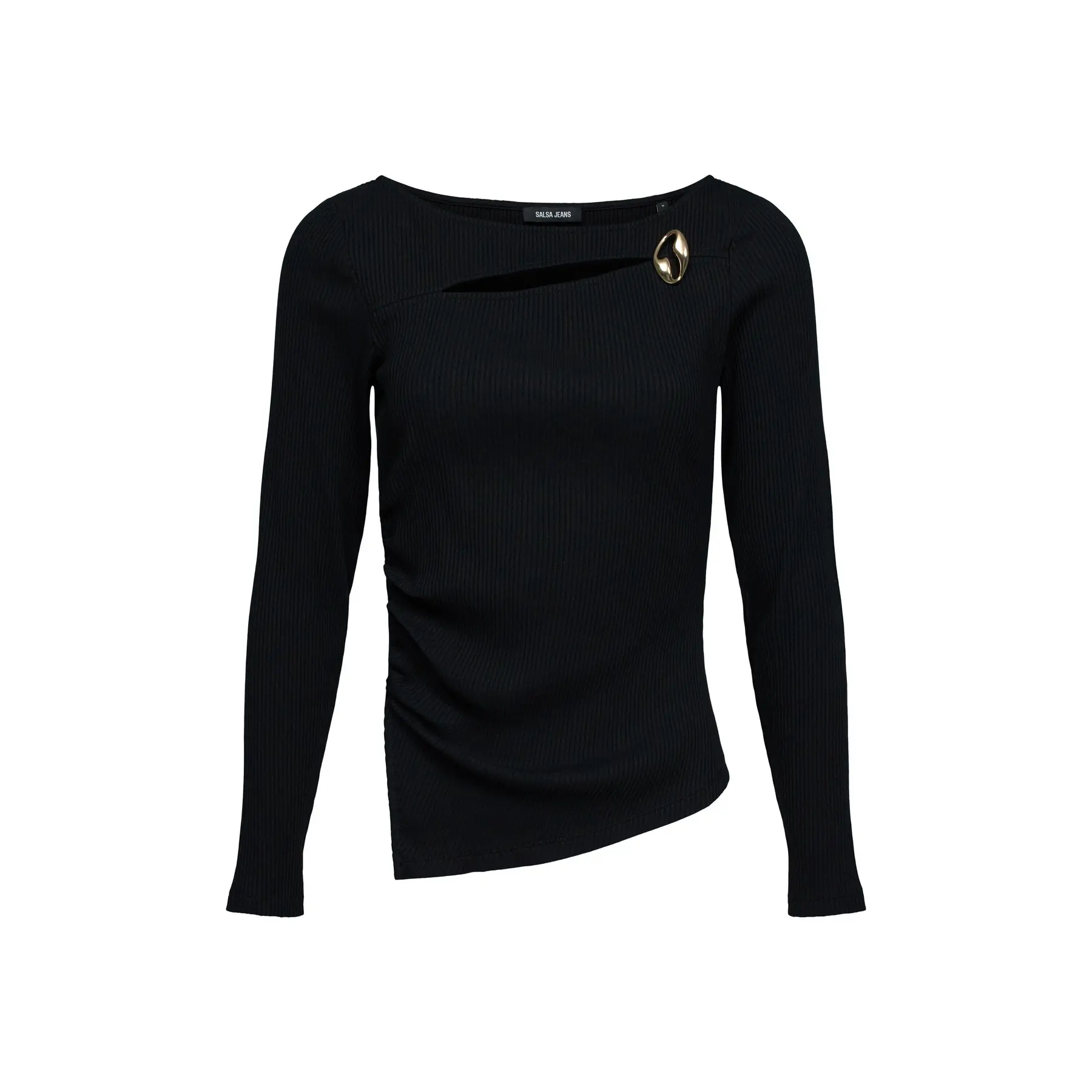 Asymmetrischer Pulli mit Ausschnitt auf der Brust für Damen Salsa Jeans