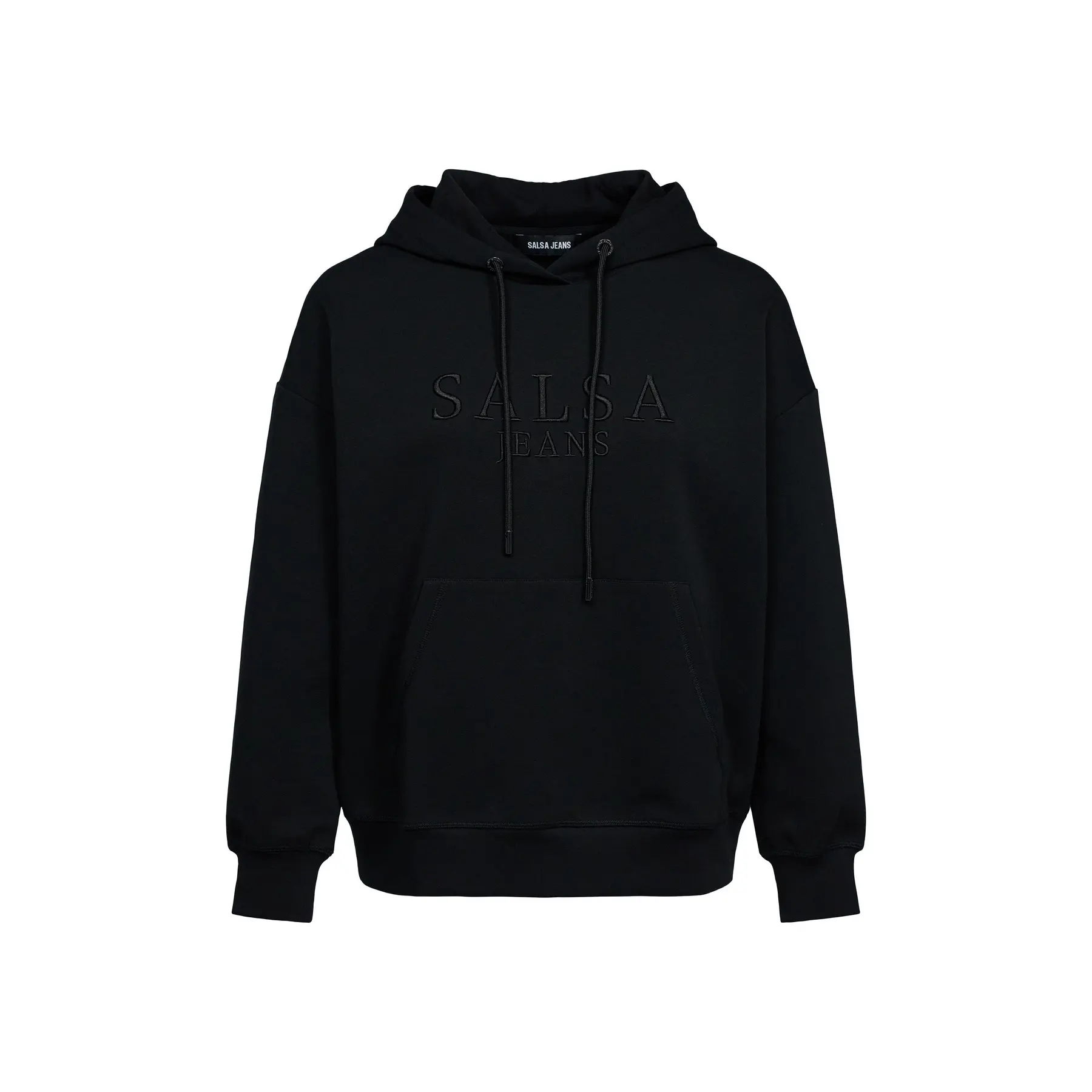 Damen Sweatshirt mit Kapuze und Branding Salsa Jeans