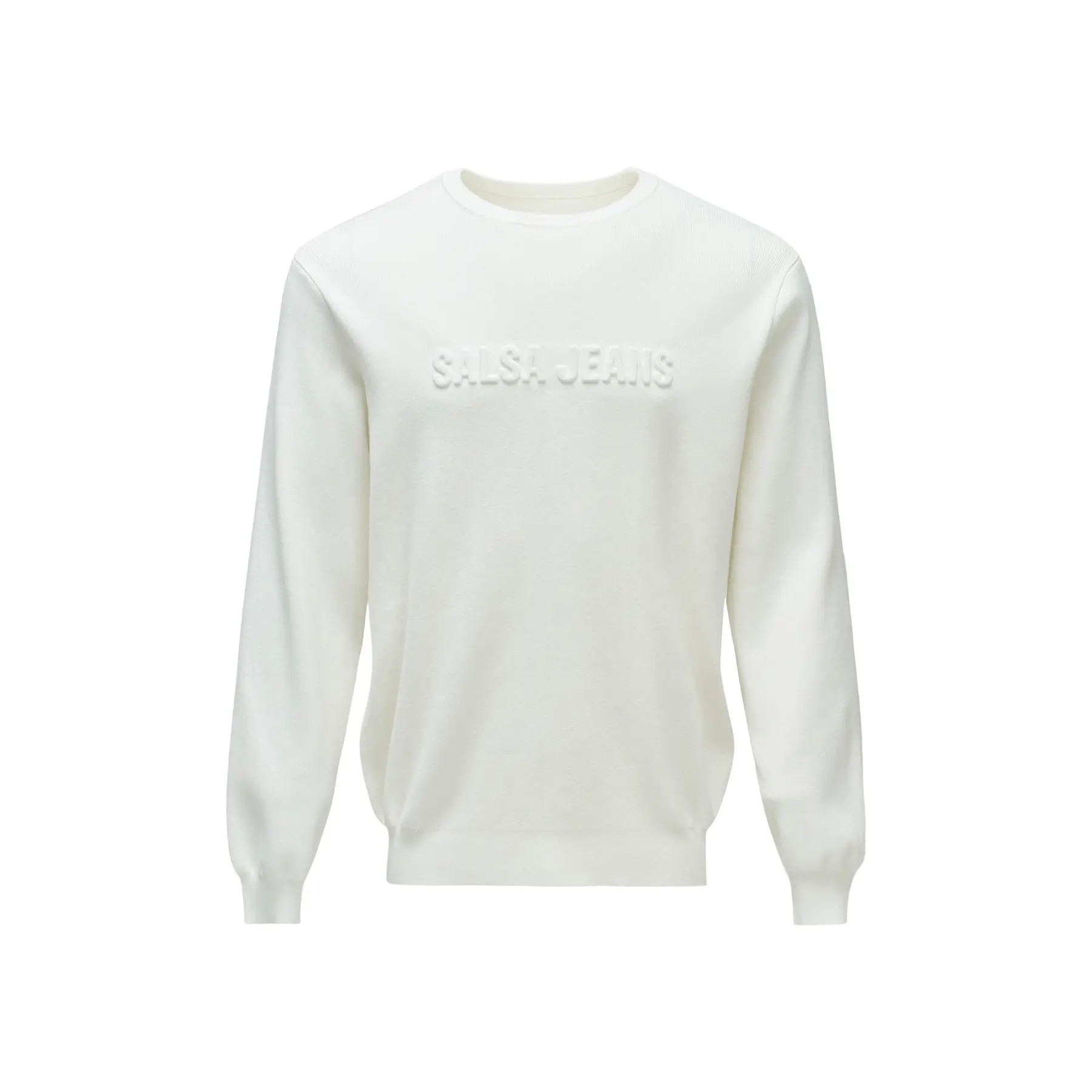 Pull in Strick mit erhabenem Branding Salsa Jeans