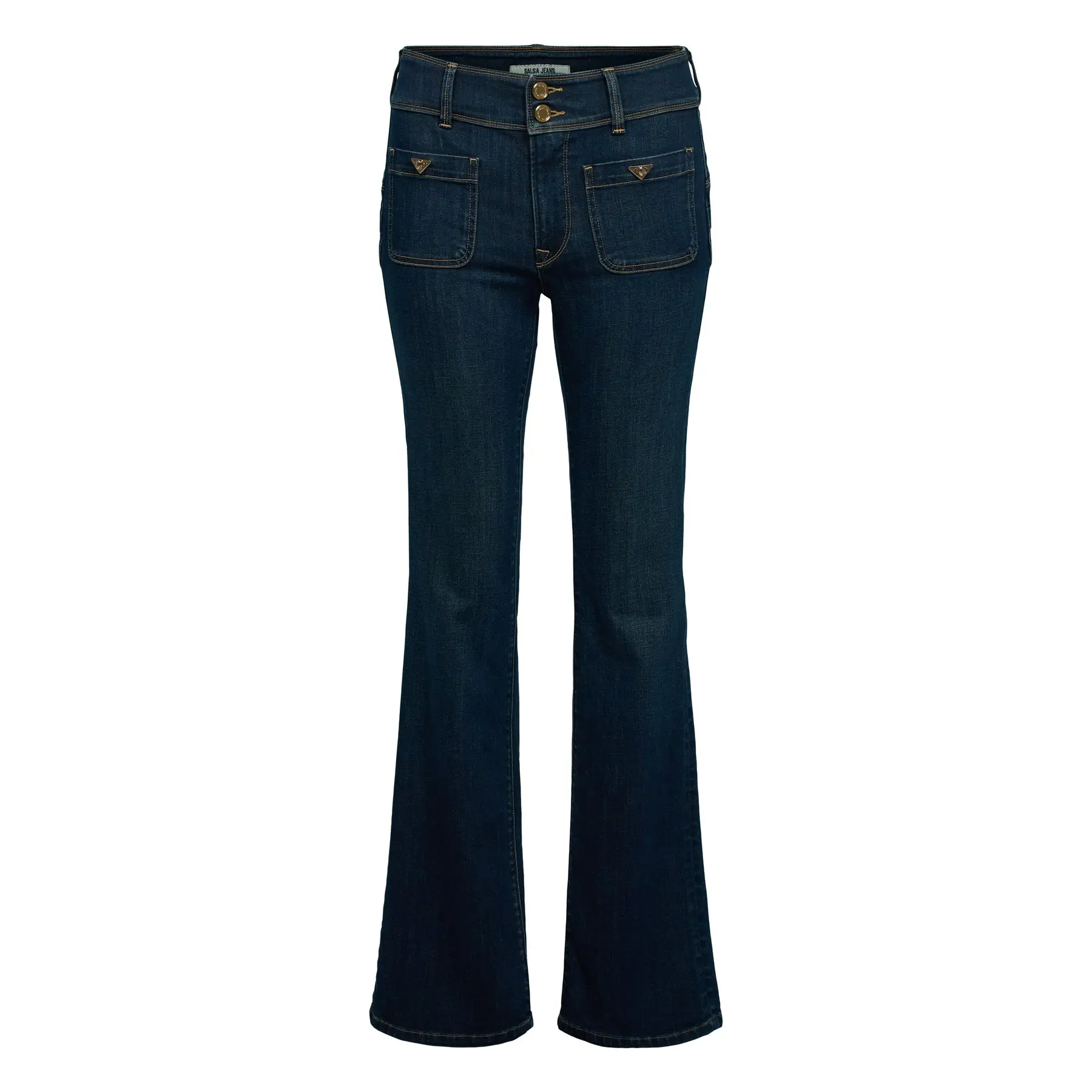 Jeans Bootcut in cotone donna  Secret Push In