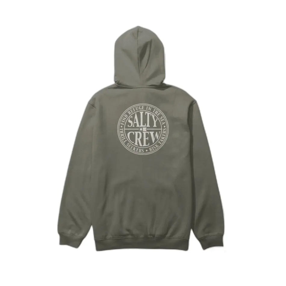 Gilet con cappuccio zipato Salty Crew Global Fleece