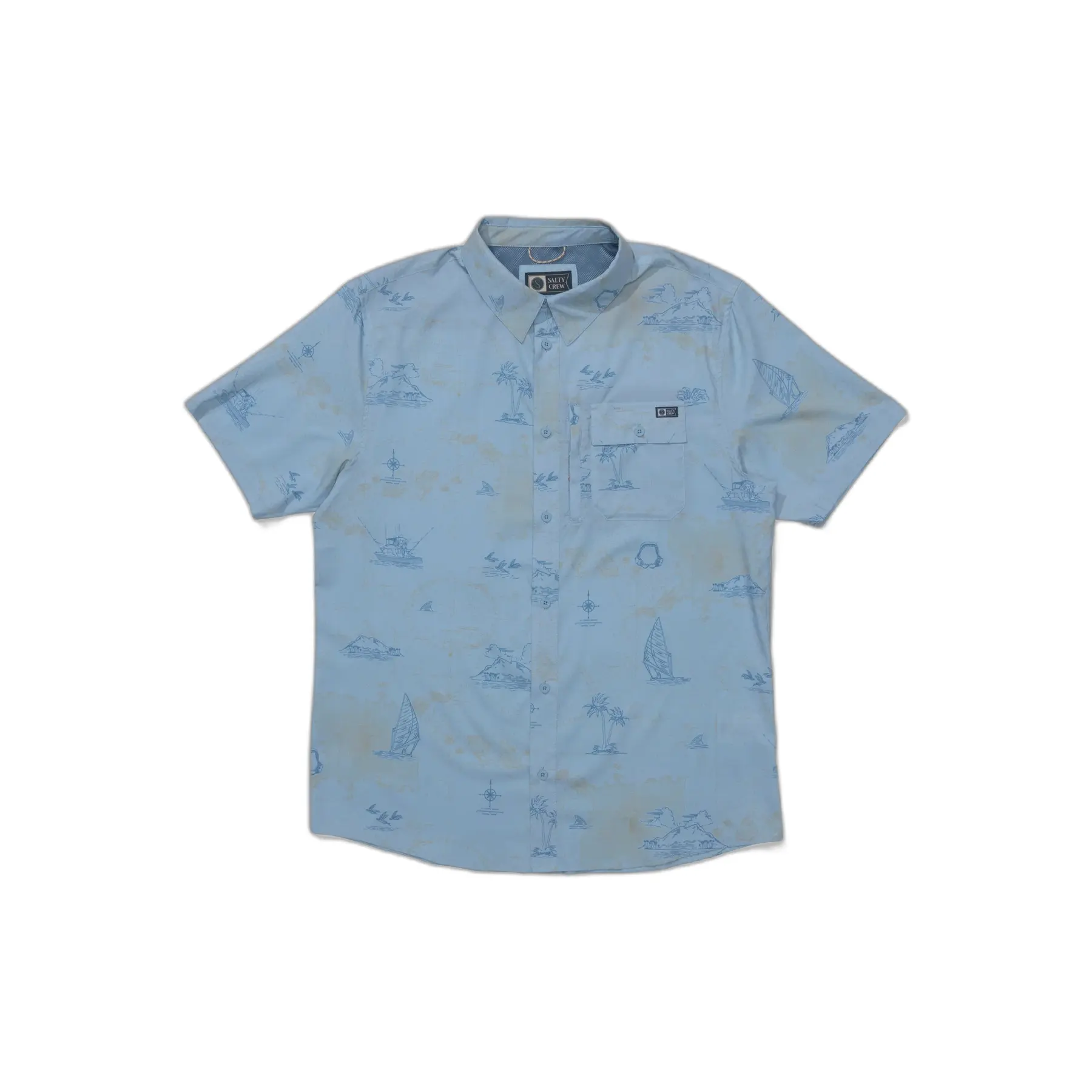 Hemd Salty Crew Flagship UV