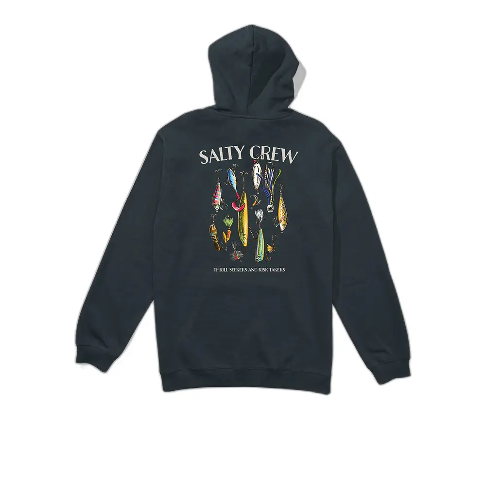 Felpa con cappuccio e grafica serigrafata Salty Crew Lure Gear