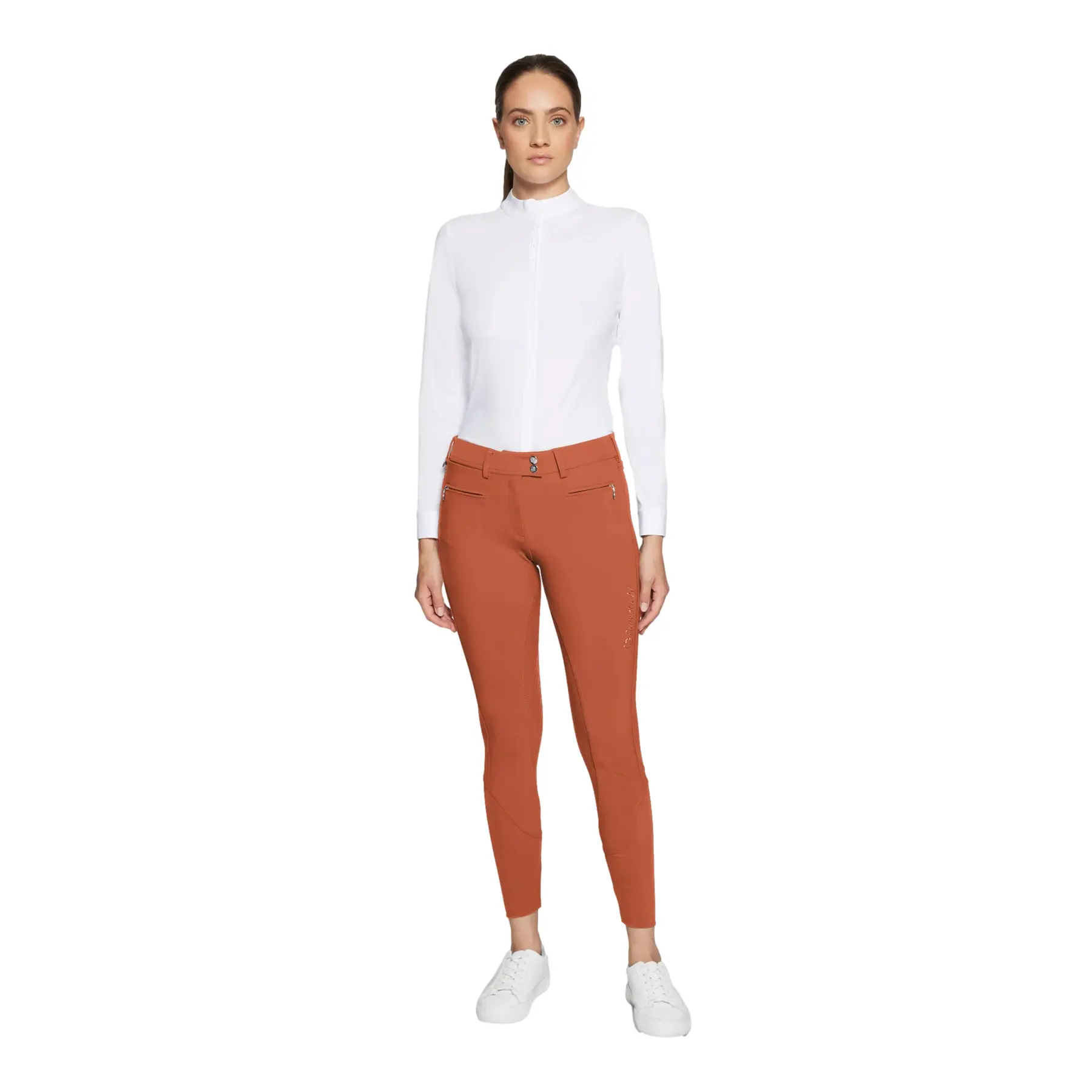 Pantaloni da equitazione da donna a media aderenza Samshield Adele