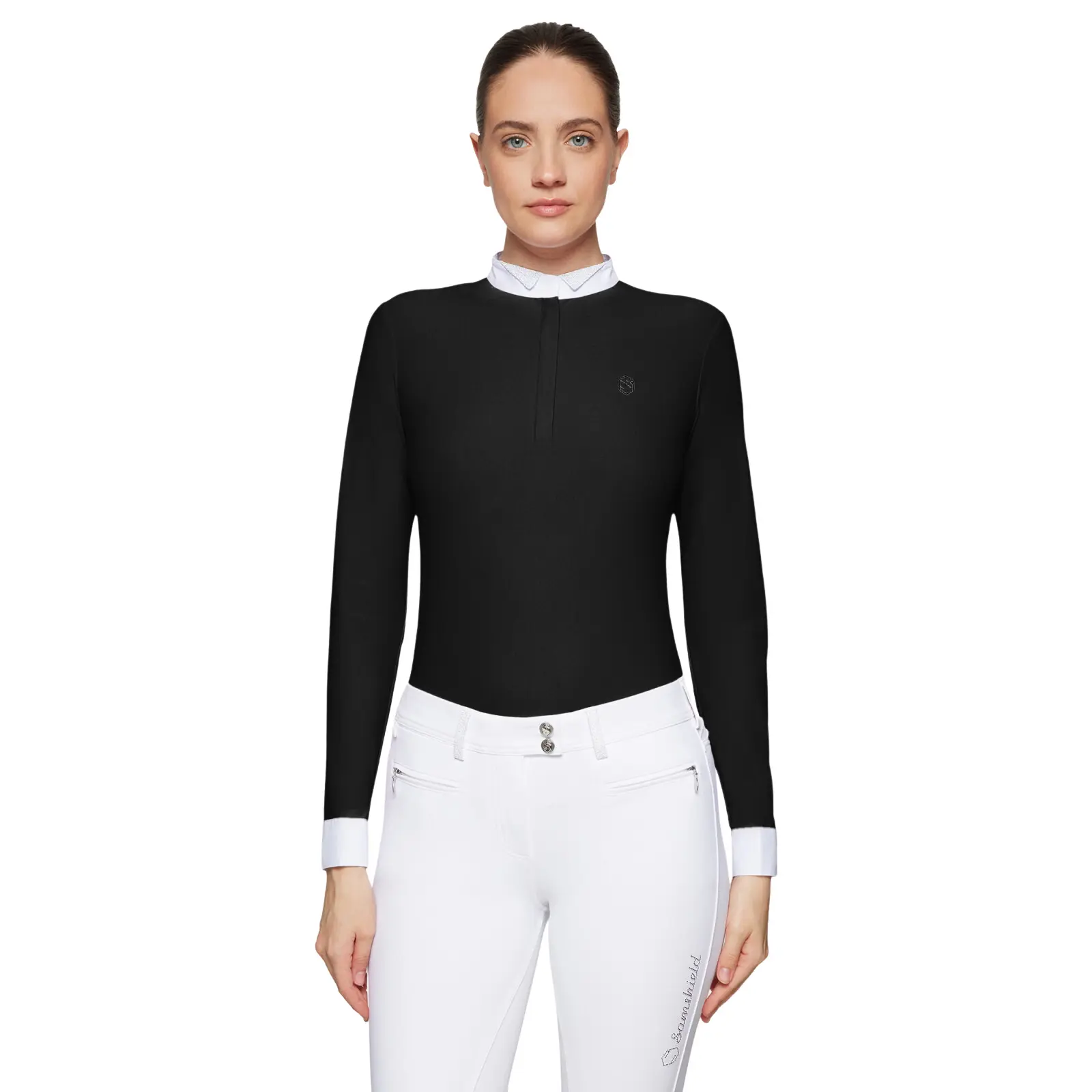 Camicia da concorso equestre da donna Samshield Ornella