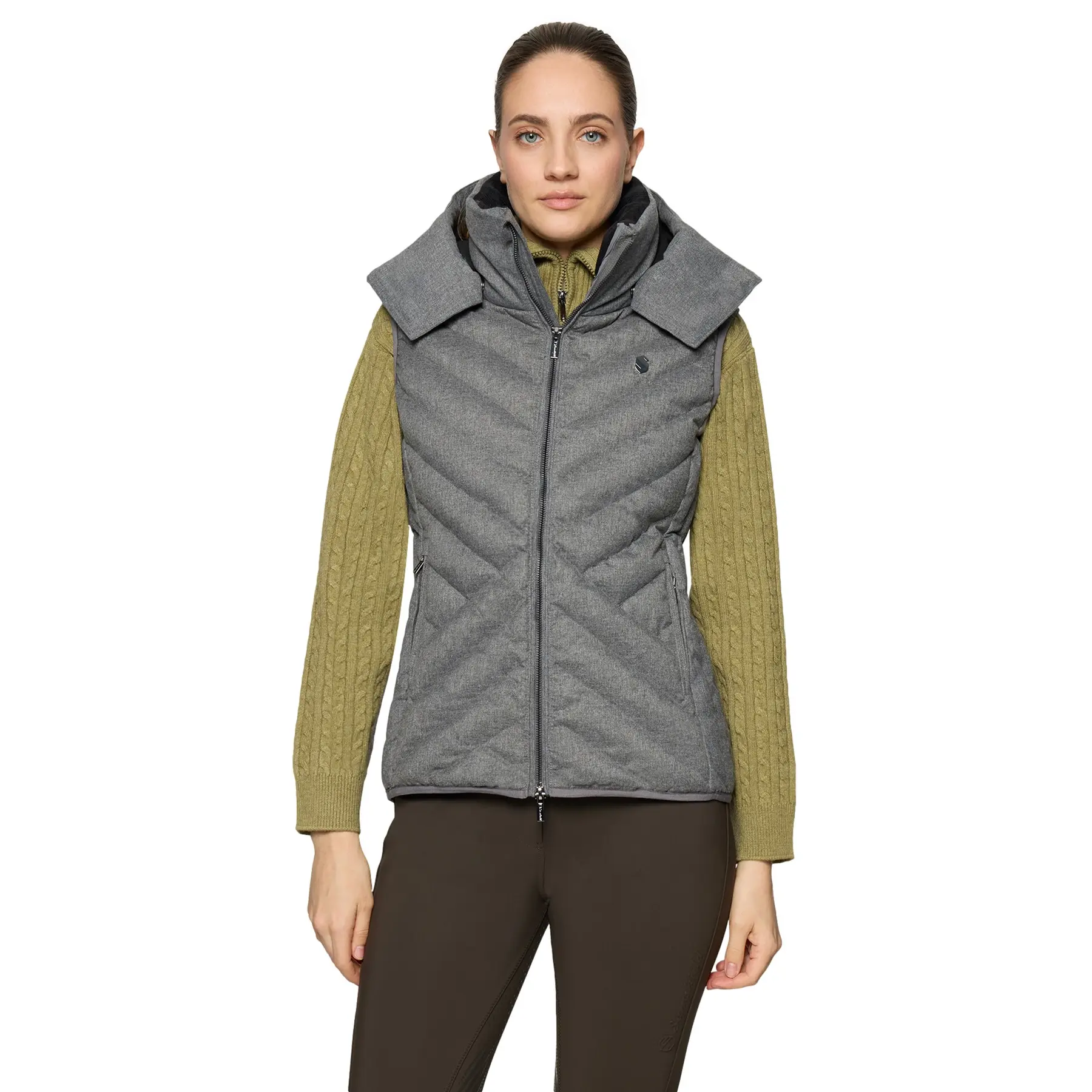 Women's sleeveless down jacket Samshield Chamoniwool