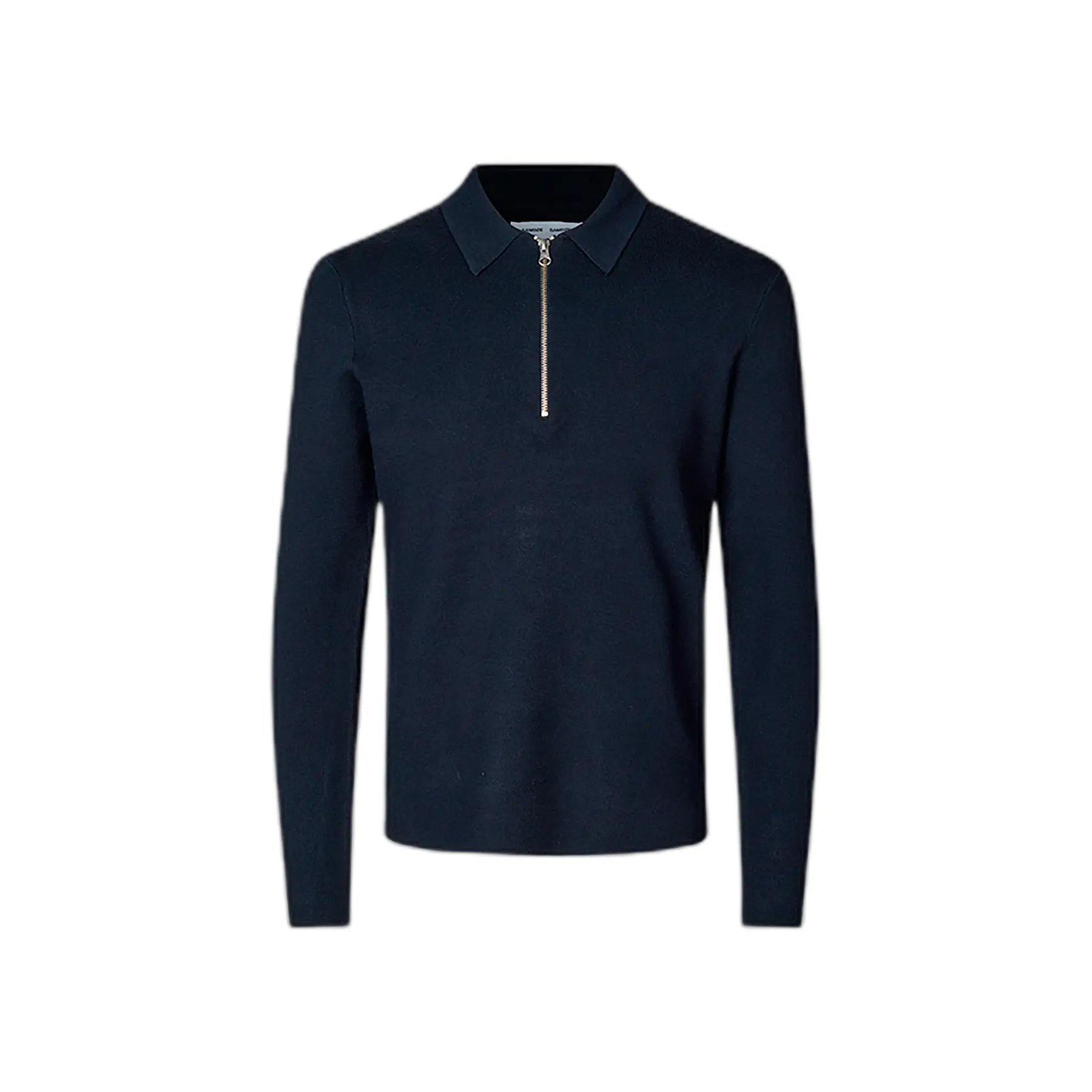 Polo maniche lunghe 1/2 zip Samsoe Samsoe Guna 10490