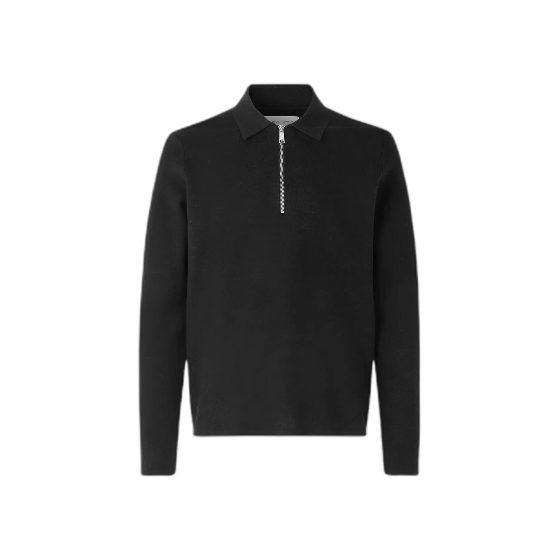 Polo maniche lunghe 1/2 zip Samsoe Samsoe Guna 10490