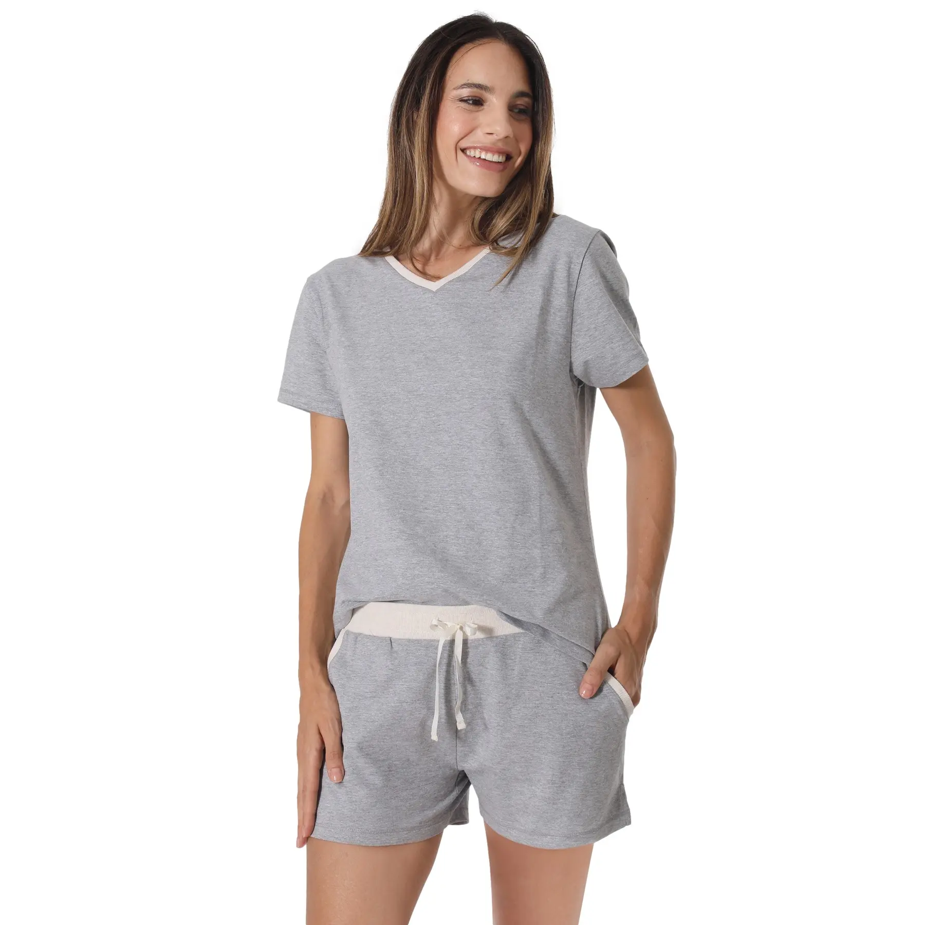 T-shirt da donna  Casual Comfort Melange