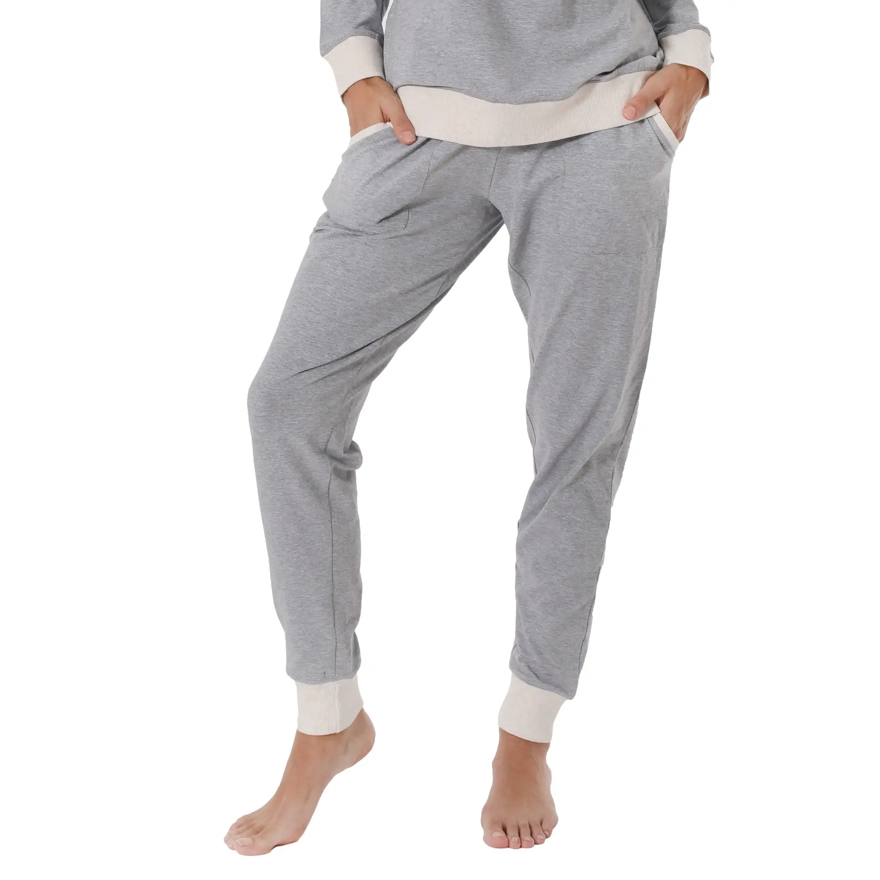 Damen Jogginghose Sassa Casual Comfort Melange