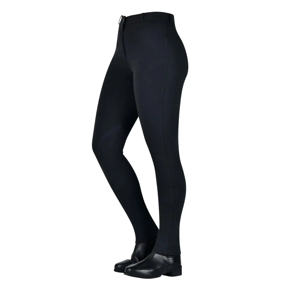 Pantaloni da equitazione da donna a media aderenza Saxon Warm Up