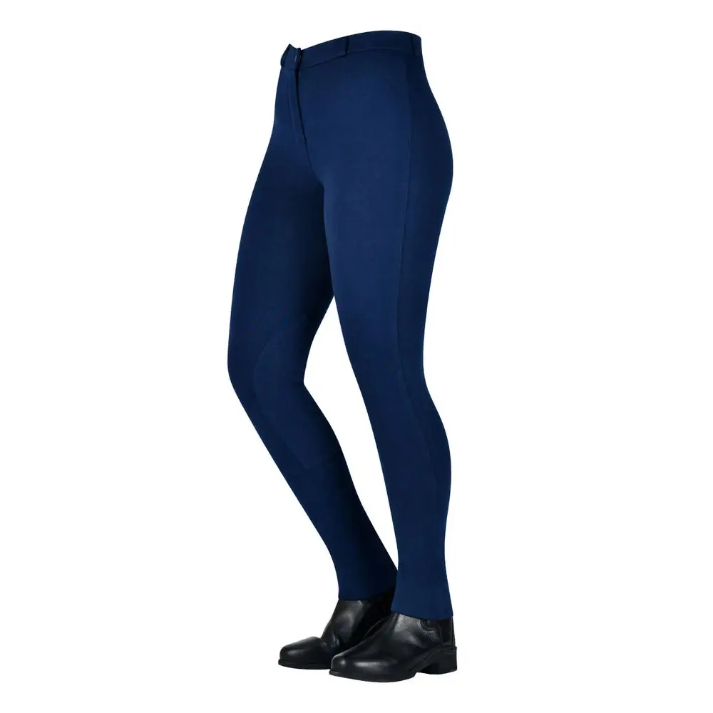 Pantaloni da equitazione da donna a media aderenza Saxon Warm Up