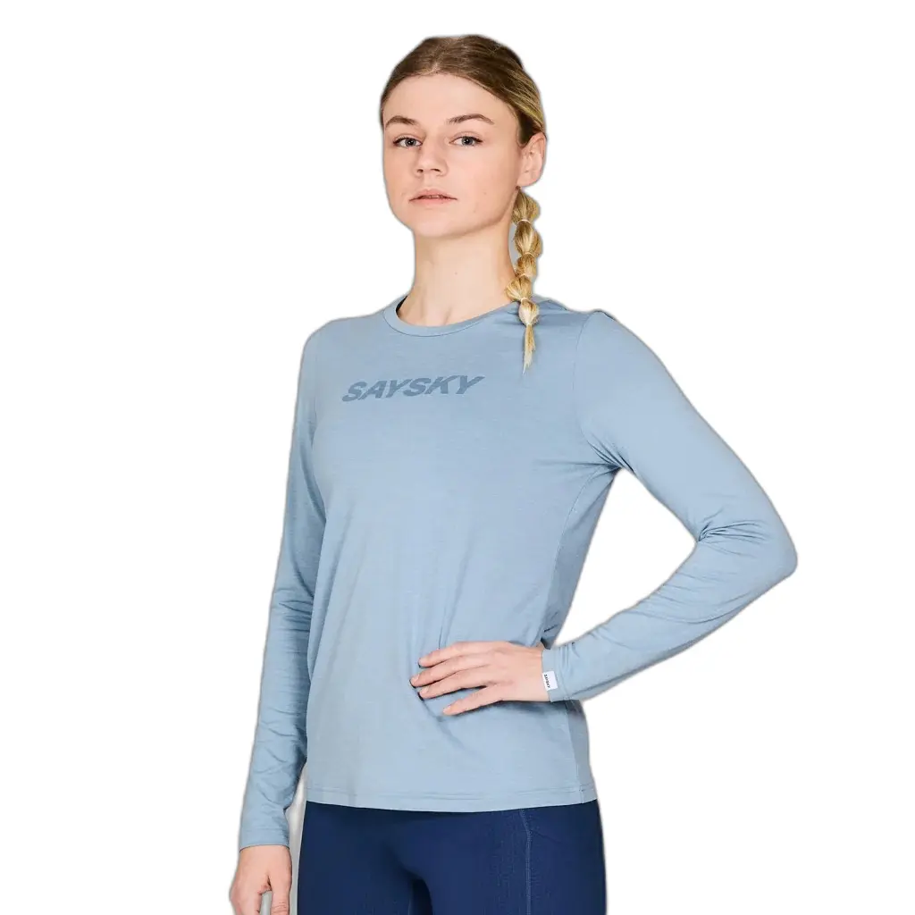 T-shirt manches longues femme Saysky Pace Logo T-shirt manches longues femme Saysky Pace Logo