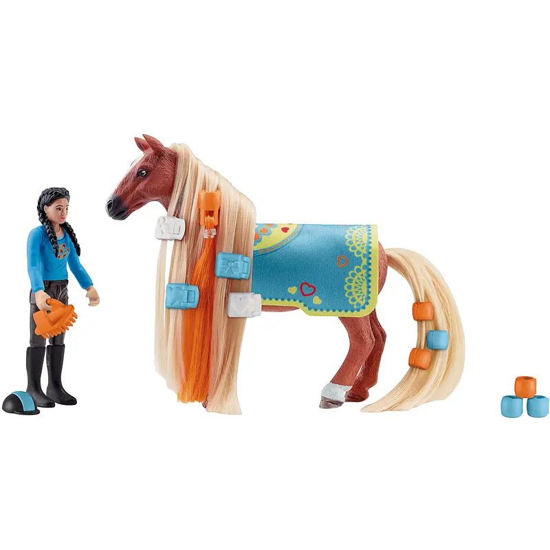 Figuren-Set Schleich Starter Kim et Caramelo