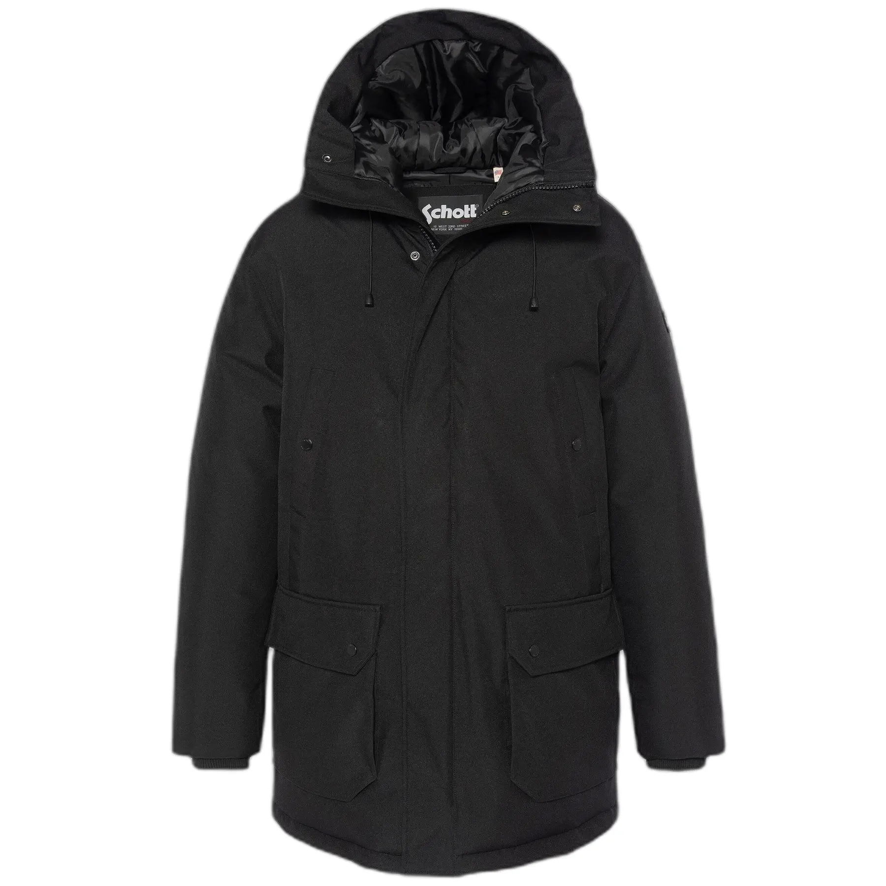 Parka con cappuccio base Schott