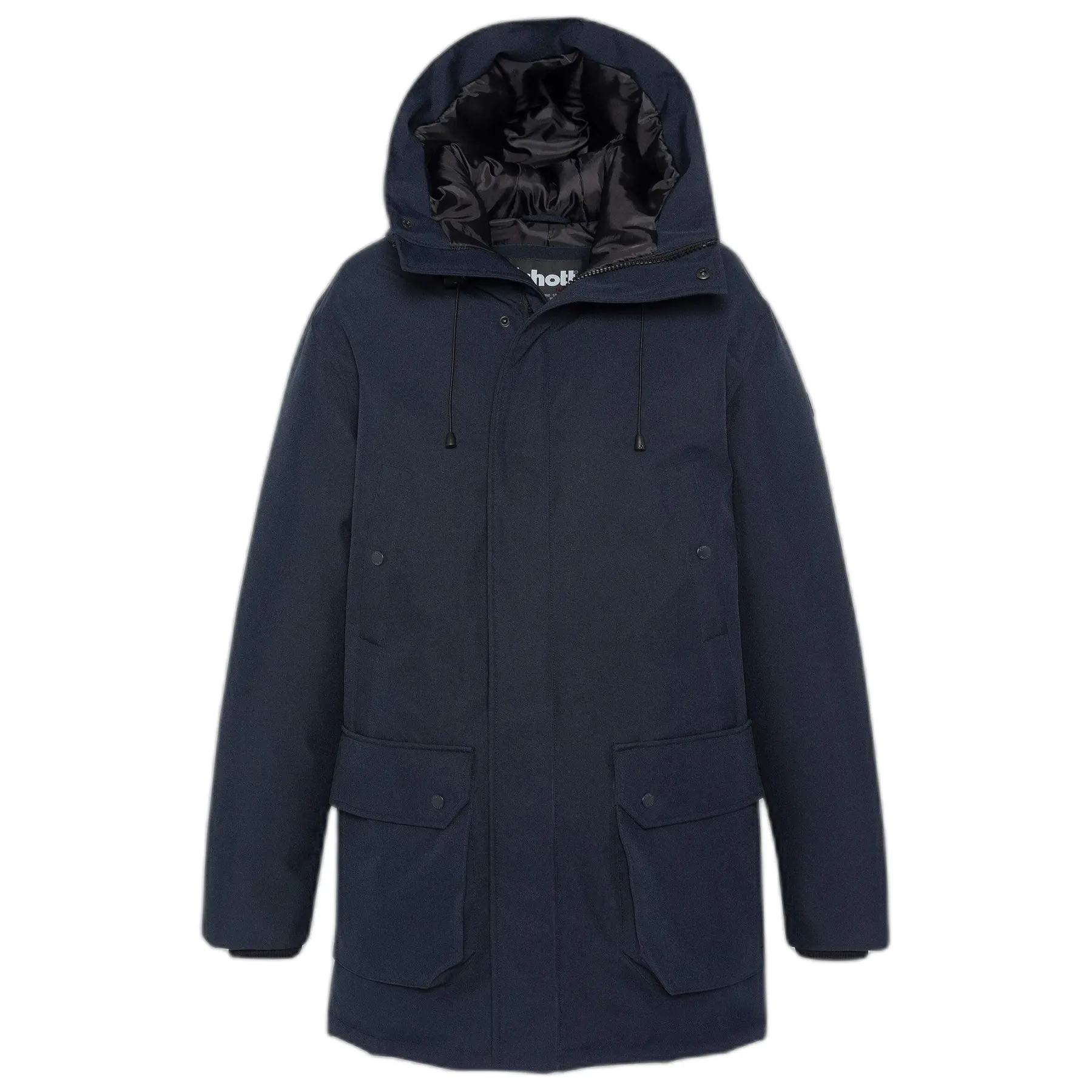 Parka con cappuccio base Schott