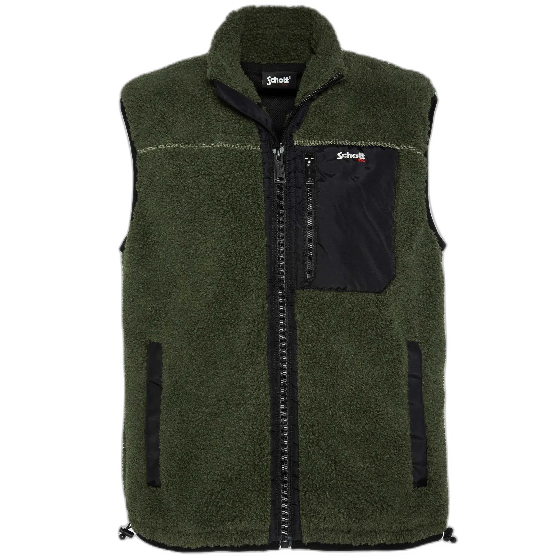 Gilet in sherpa Schott Swwadev