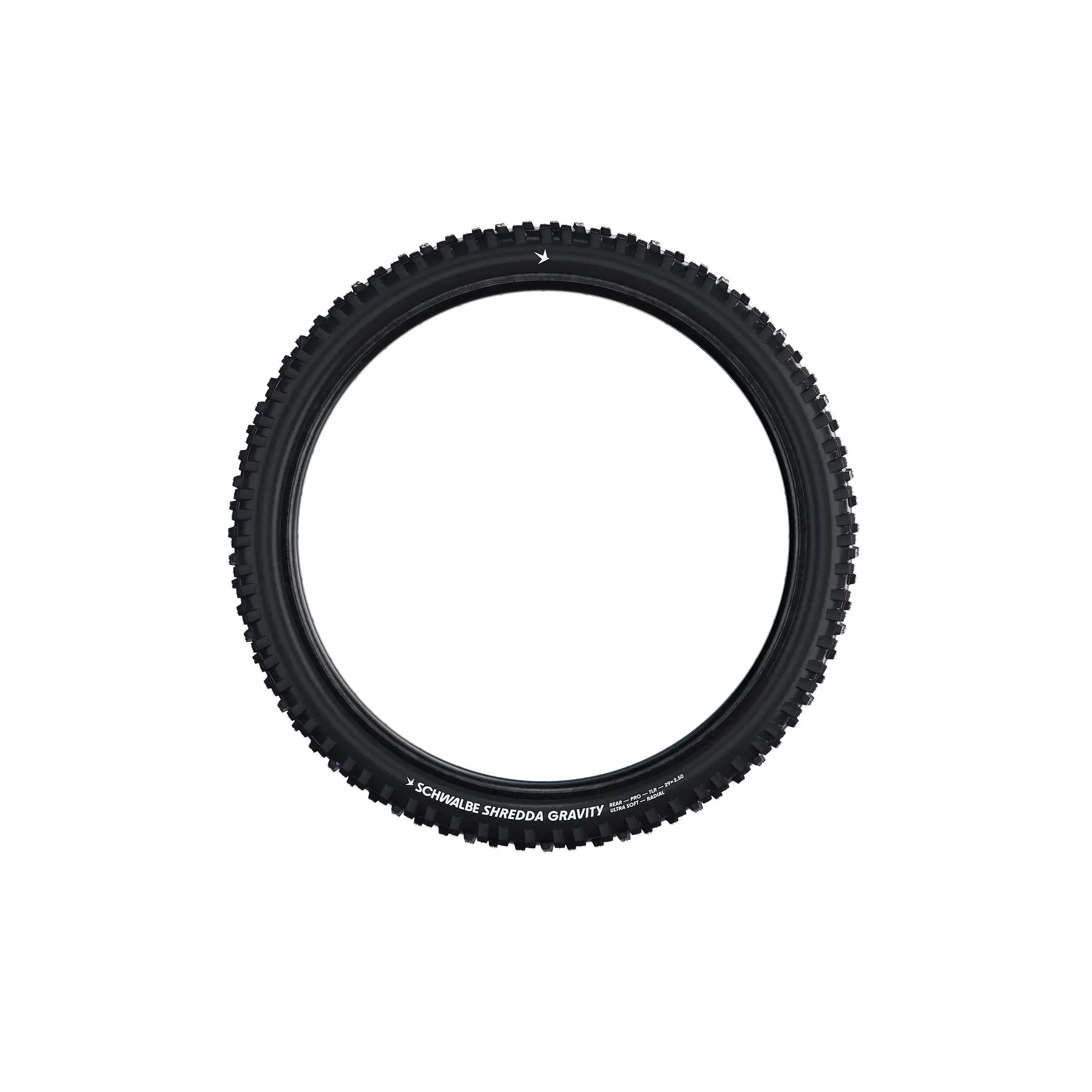 Pneu de vélo arrière Schwalbe Shredda Gravity Pro TL