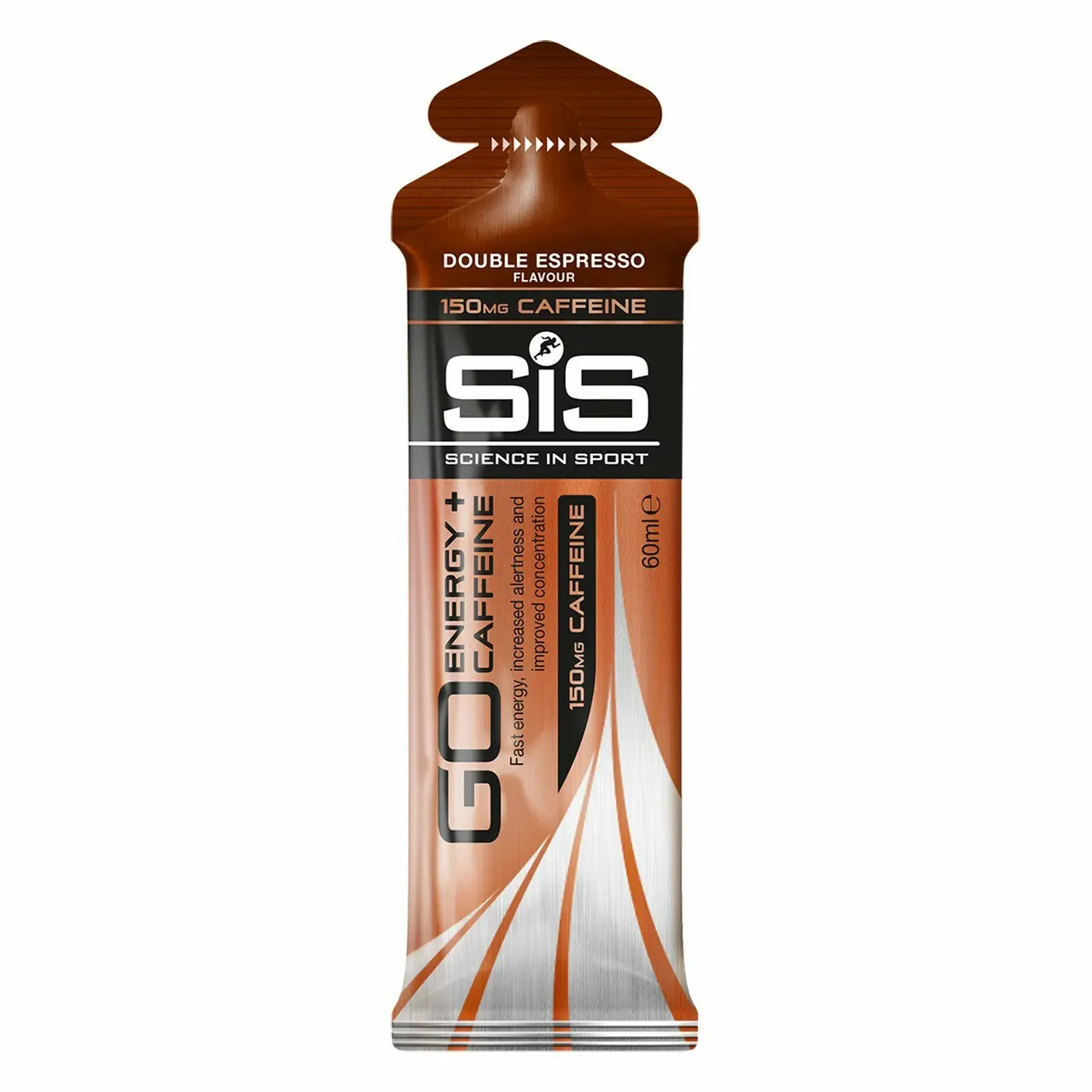 Gel energético Science in Sport Go + Cafeine Espresso double - 60 ml