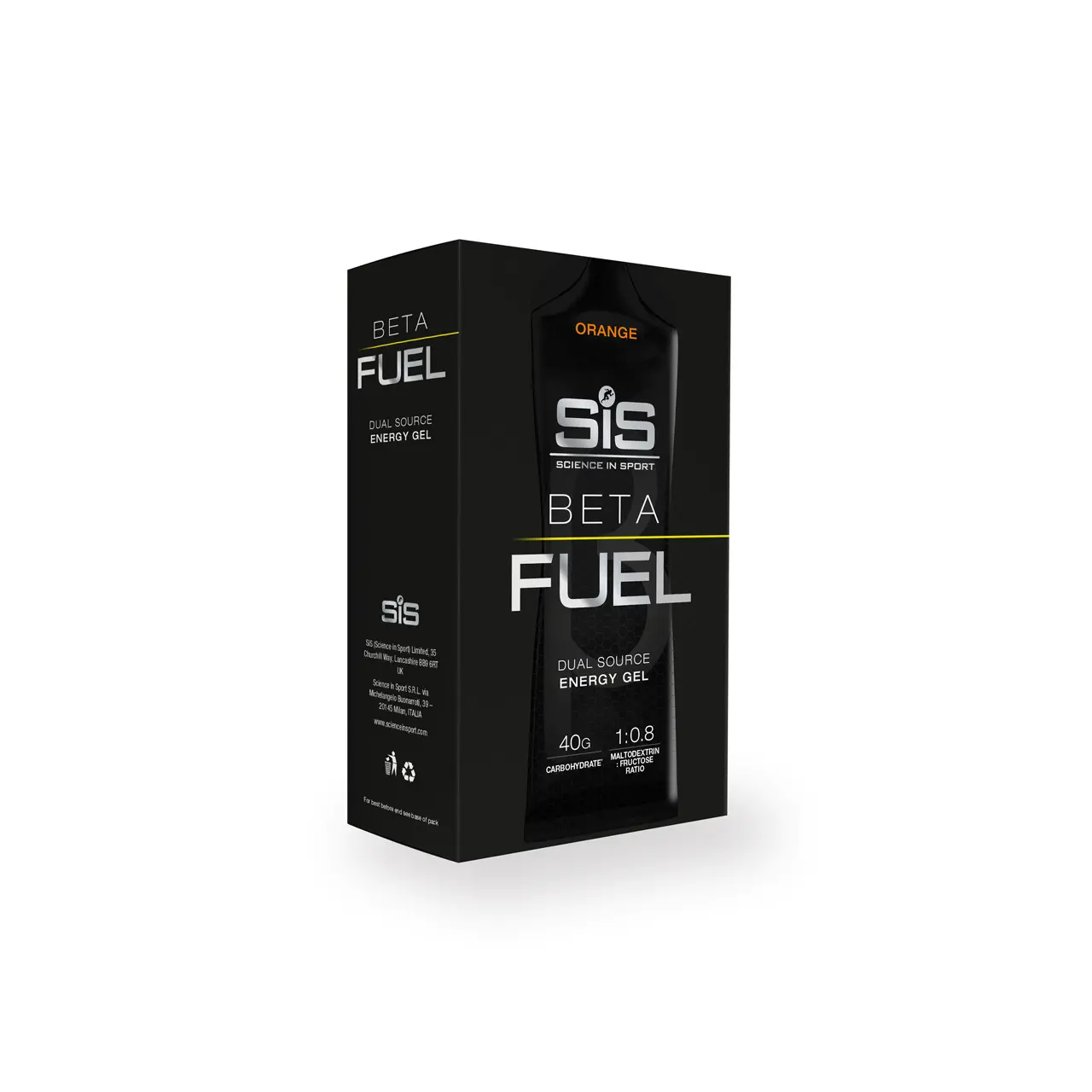 Barra de nutrición Science in Sport Beta Fuel