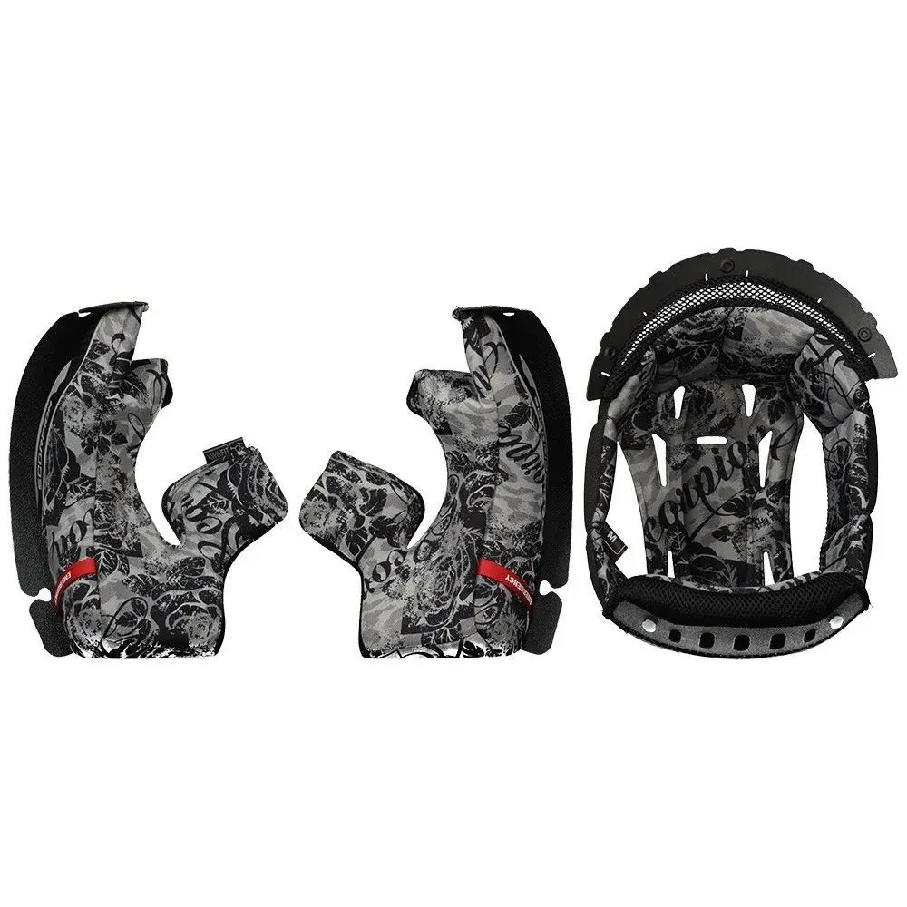 Schaumstoff für Motorradhelm Scorpion Exo-1400 Evo Air Print V2