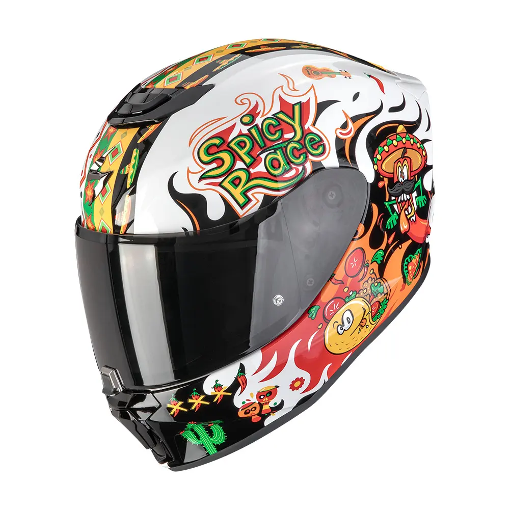 Casco integrale da moto Scorpion Exo-JNR Air Yucatan