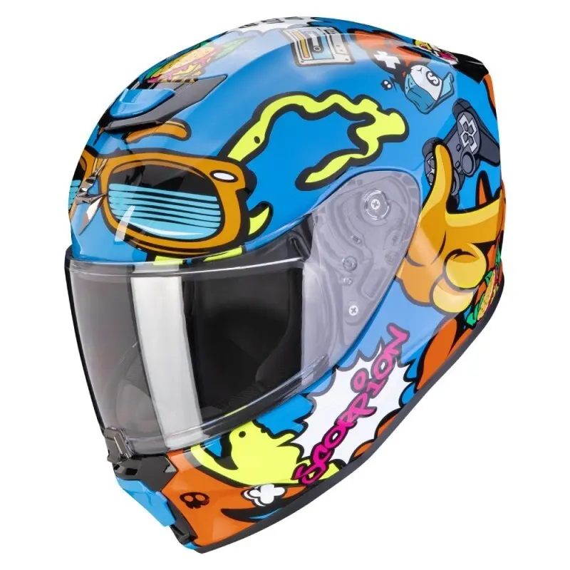 Integral-Motorradhelm Kinder Scorpion Exo Air Fun