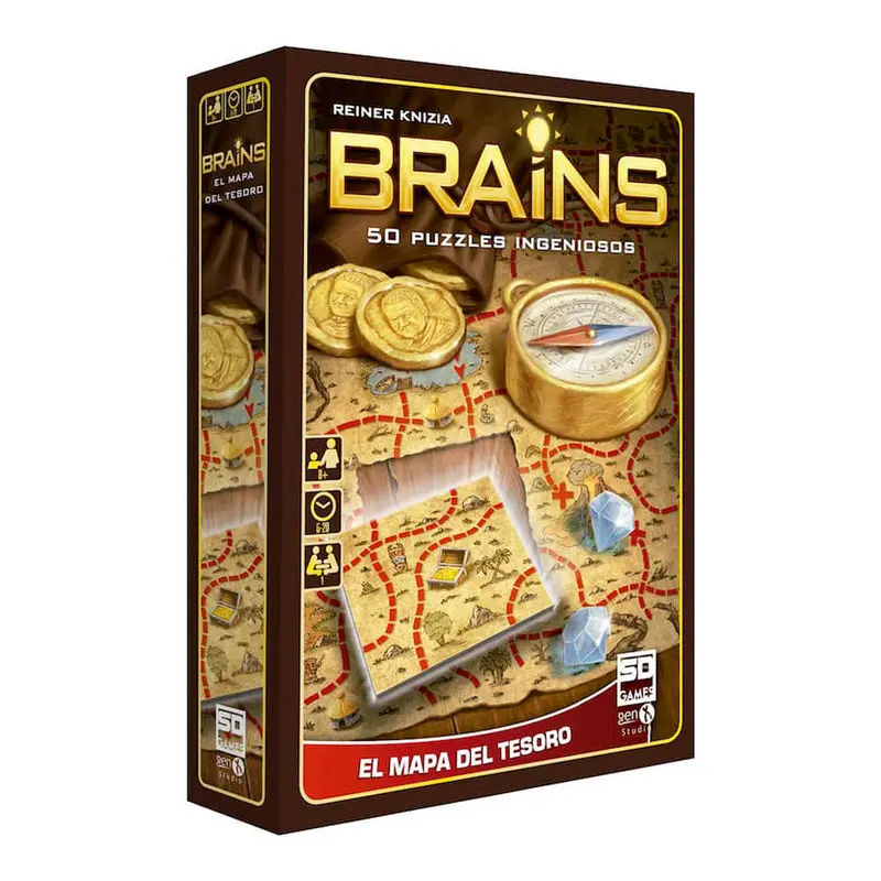 Gesellschaftsspiele SD Games Brains Treasure