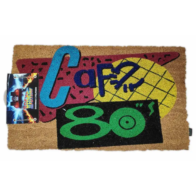 Sd Toys Unisex Brown Doormat Back To The Future 80S Coffee