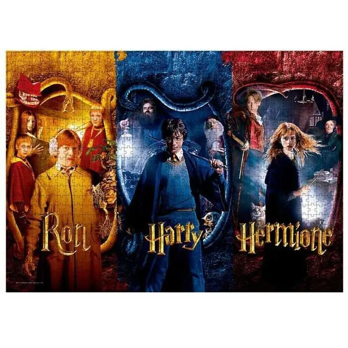 Puzzle de 1000 pièces SD Toys Harry Potter Ron, Harry, Hermione Puzzle de 1000 pièces SD Toys Harry Potter Ron, Harry, Hermione