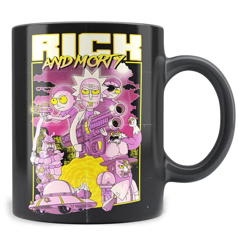 Mug SD Toys Rick and Morty Retro Poster Mug SD Toys Rick and Morty Retro Poster