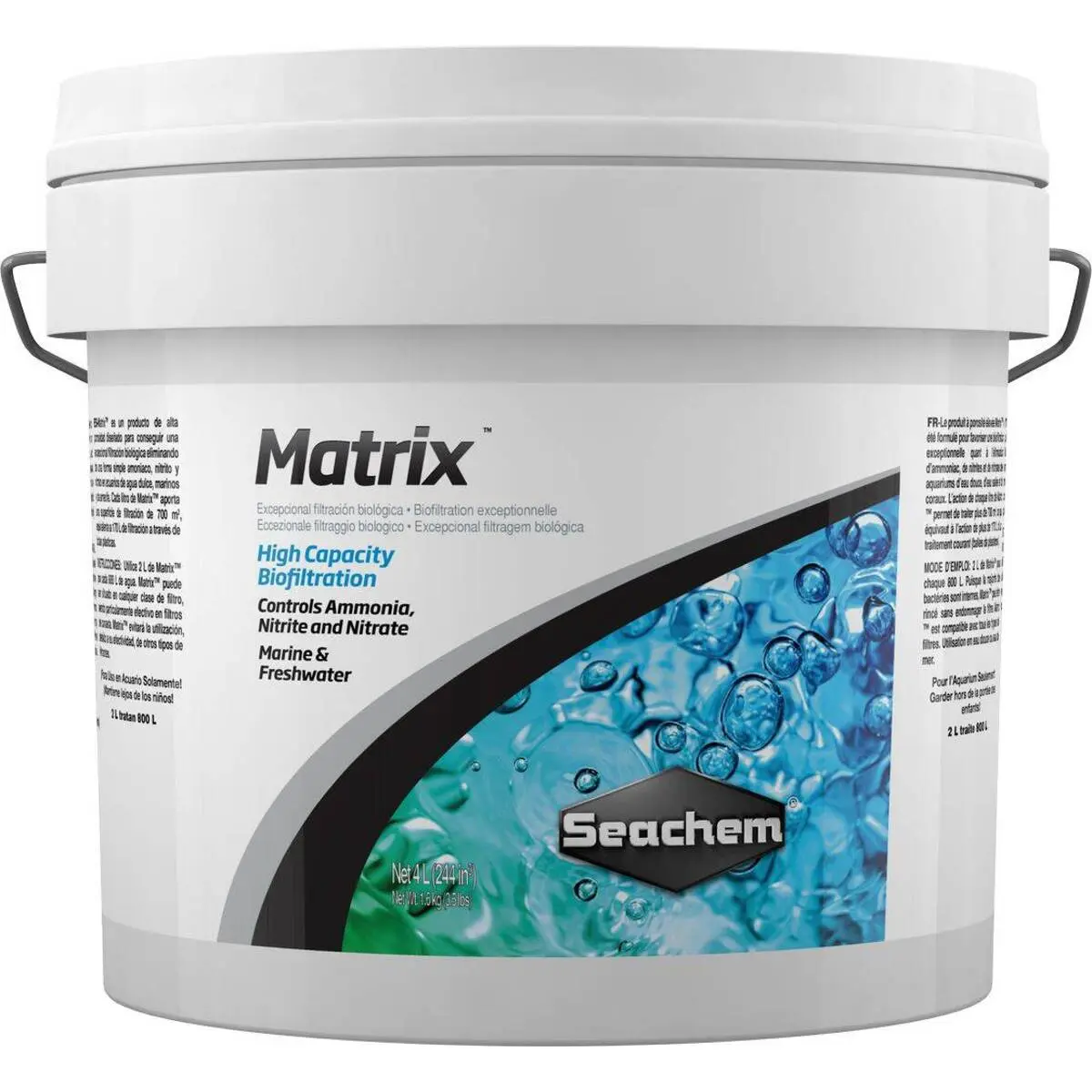 Accessoire filtre d'aquarium Seachem Matrix 4 L