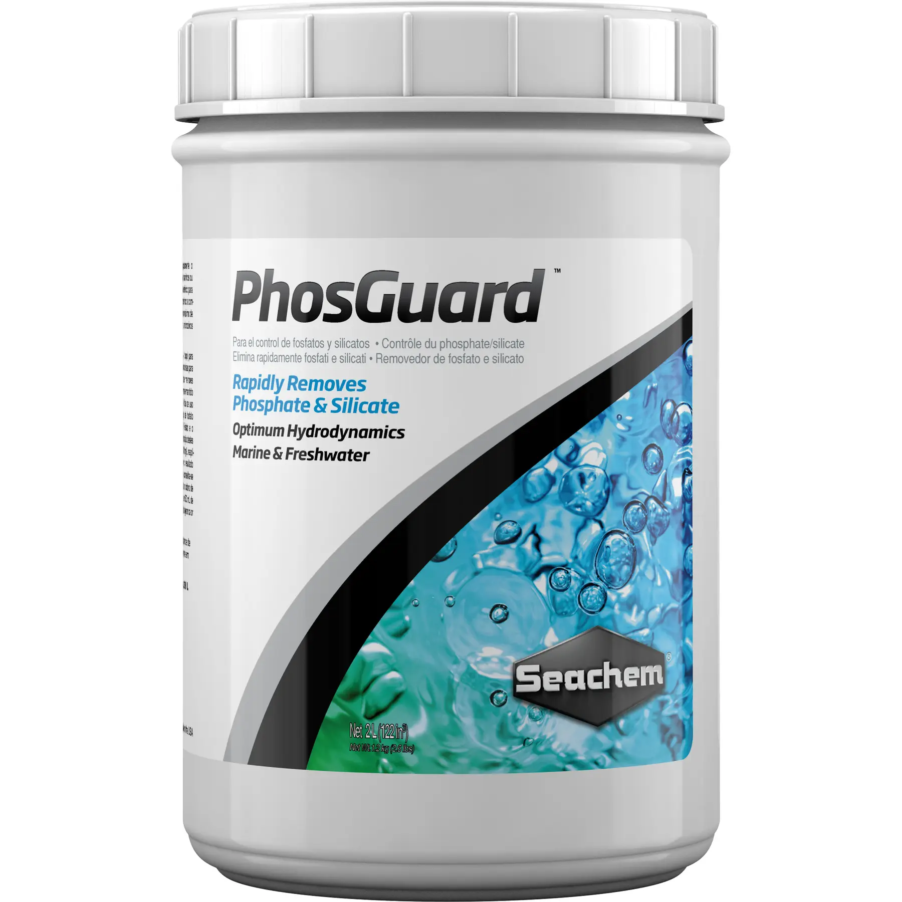 Accessoire filtre d'aquarium Seachem Phosguard 2 L