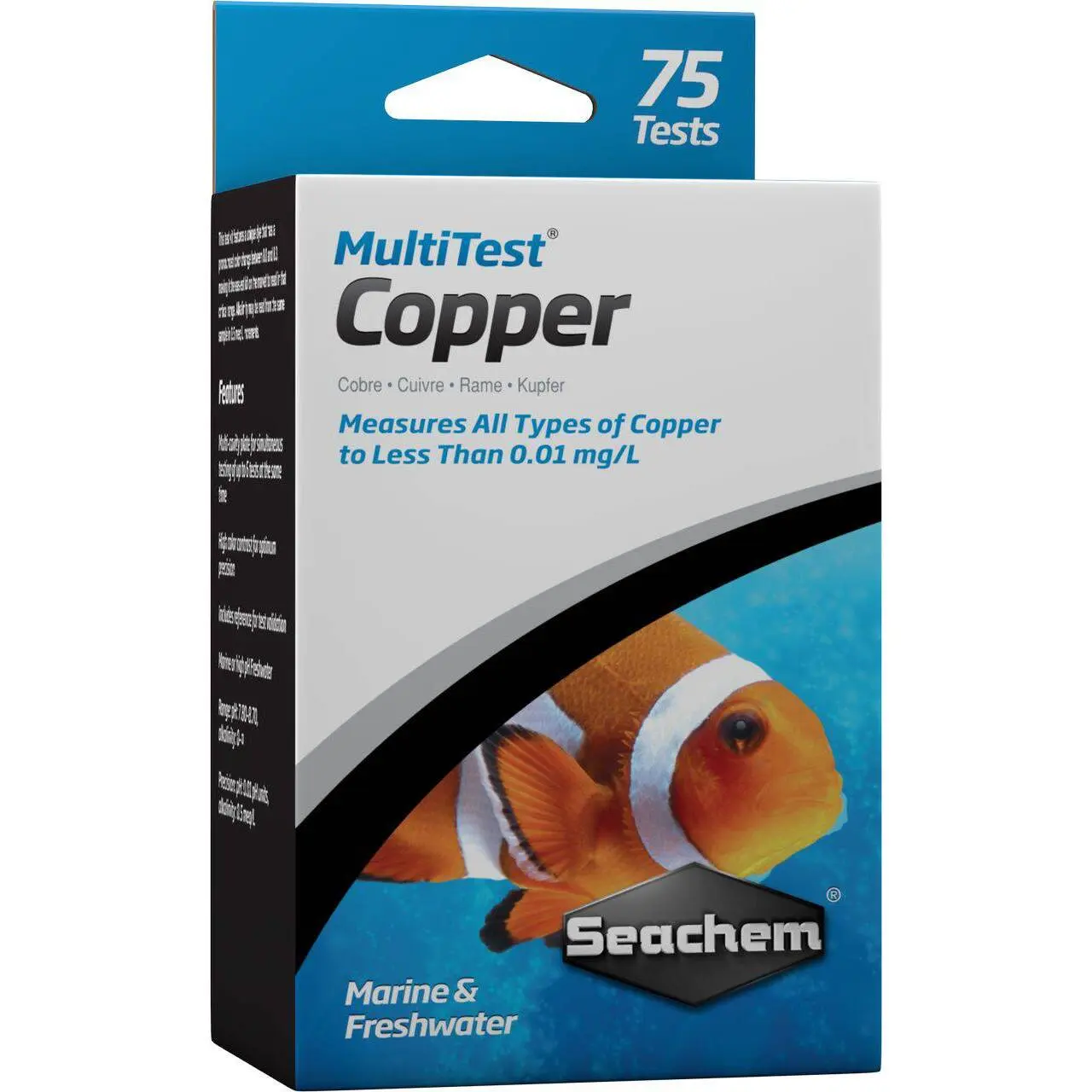 Multi-test de cuivre Seachem