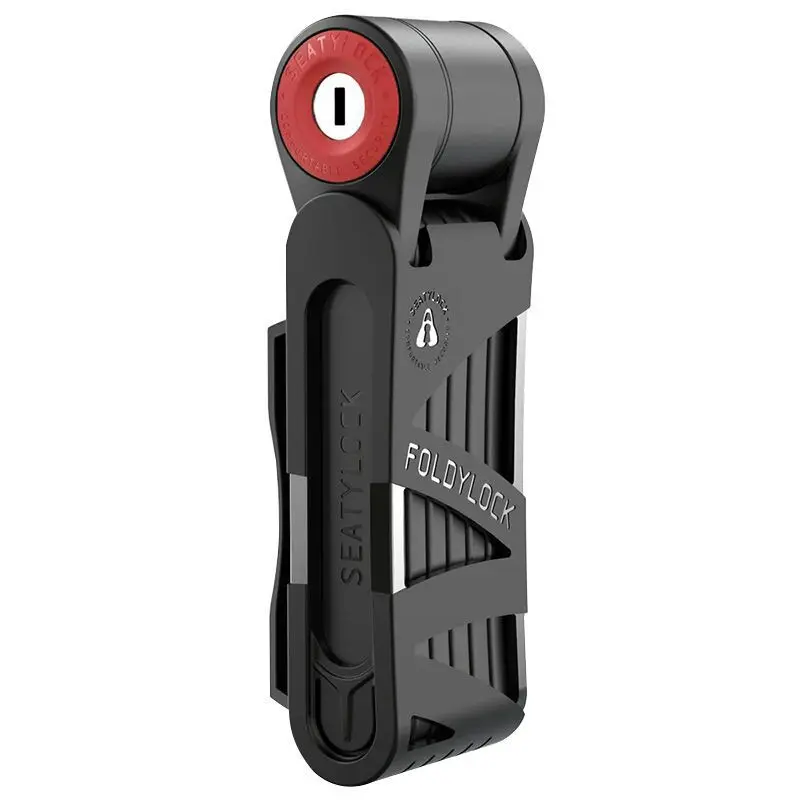 Klein opvouwbaar slot met sleutel Seatylock
