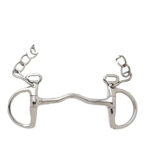 Cambridge horse bit with a non-slit mouthpiece Sefton Kimblewick Uxeter
