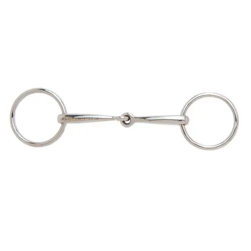 Mors semplice per cavallo inglese in acciaio inox Sefton