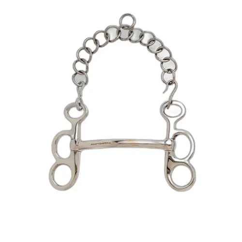 Pelham Horse Bit with 2 Rings and Mouthpiece Sefton Barcelona
