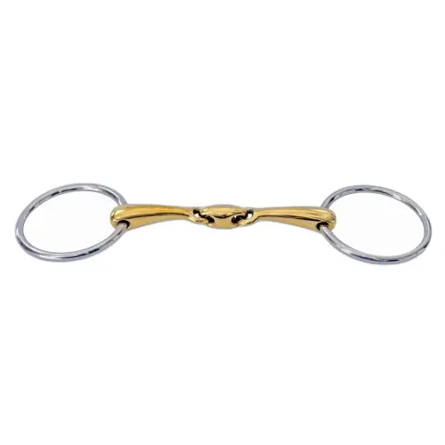 Double Broken Pelham Bit for English Horse Sefton