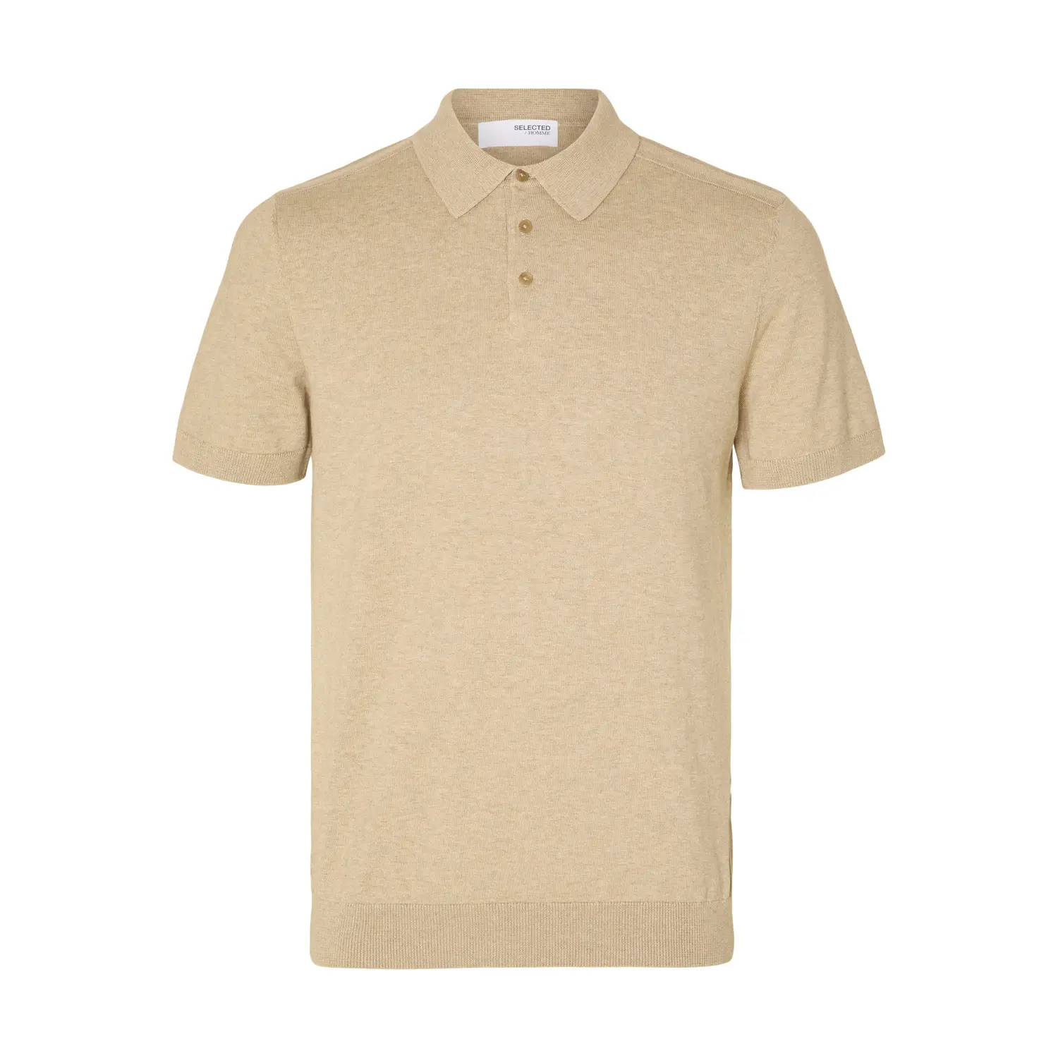 Polo in maglia Selected Berg