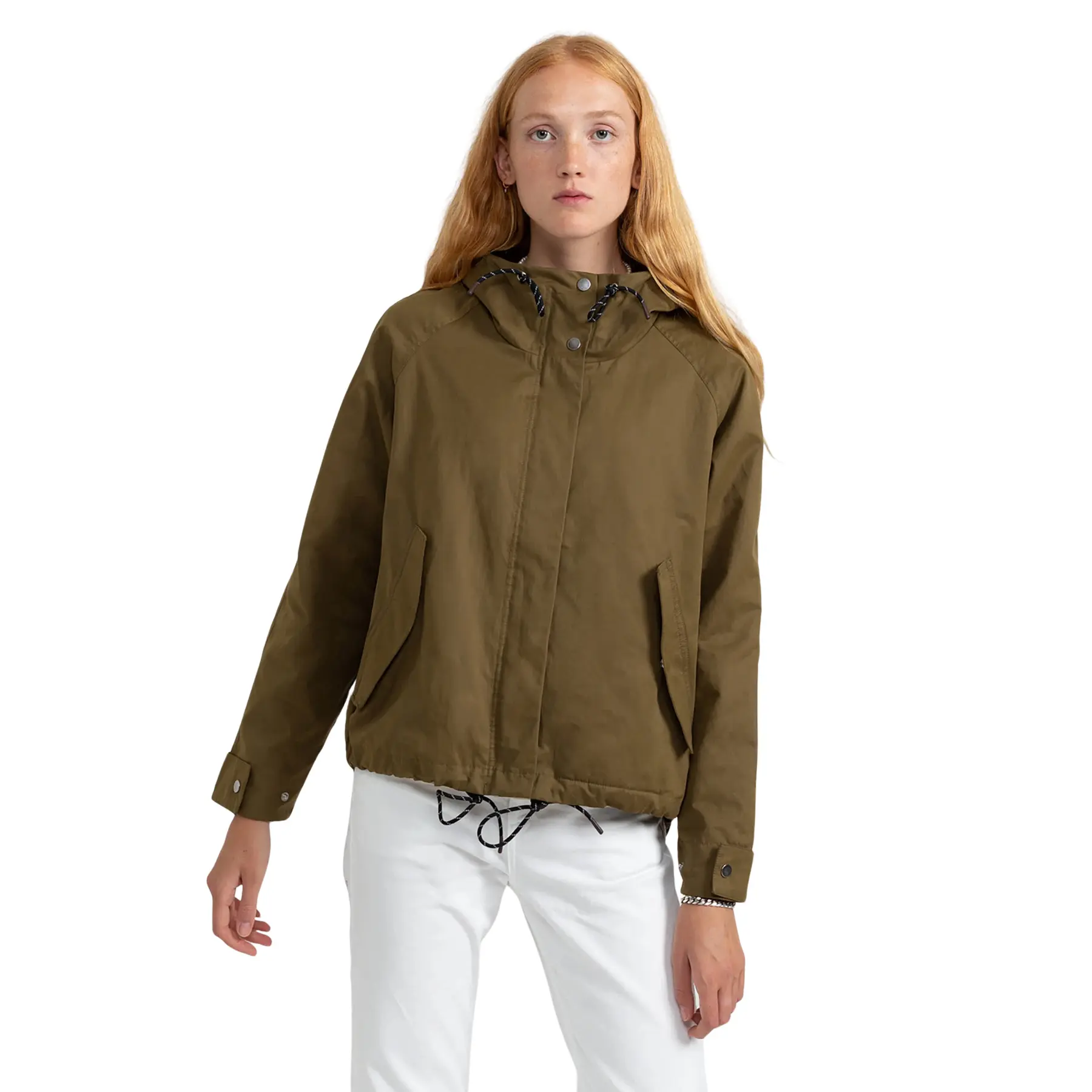 Parka corta a forma di A donna Selfhood