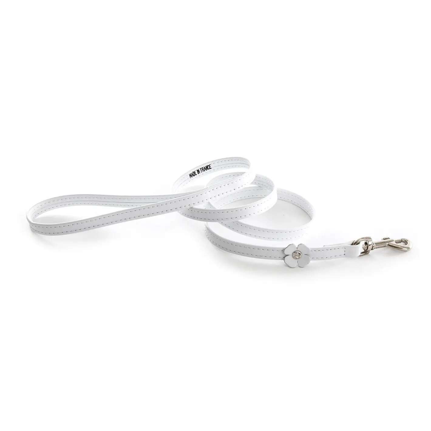Hundeleine Leder Sellerie Canine Vendéenne Trefle