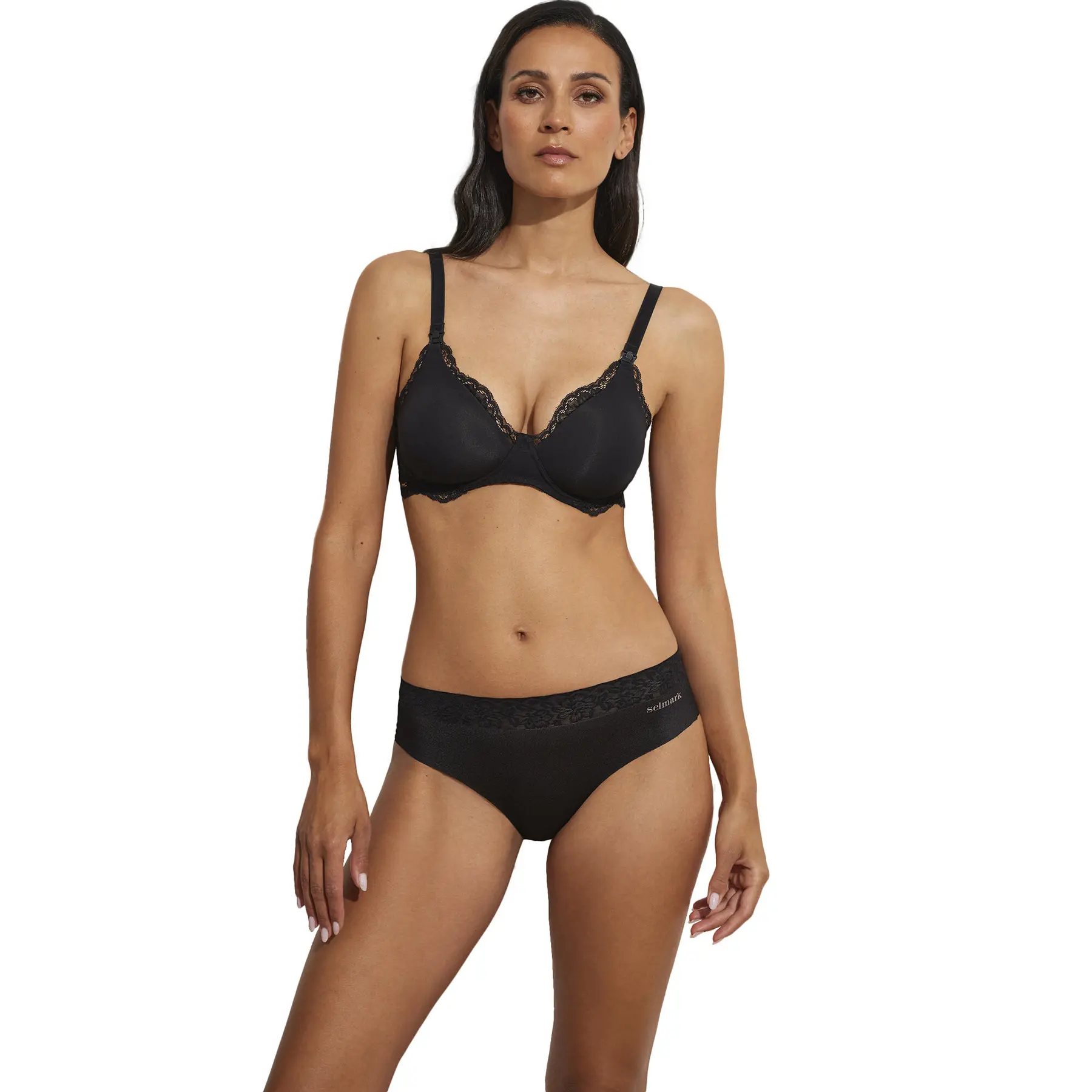 Reggiseno maternità allattamento preformato senza ferretti donna Selmark Soluciones