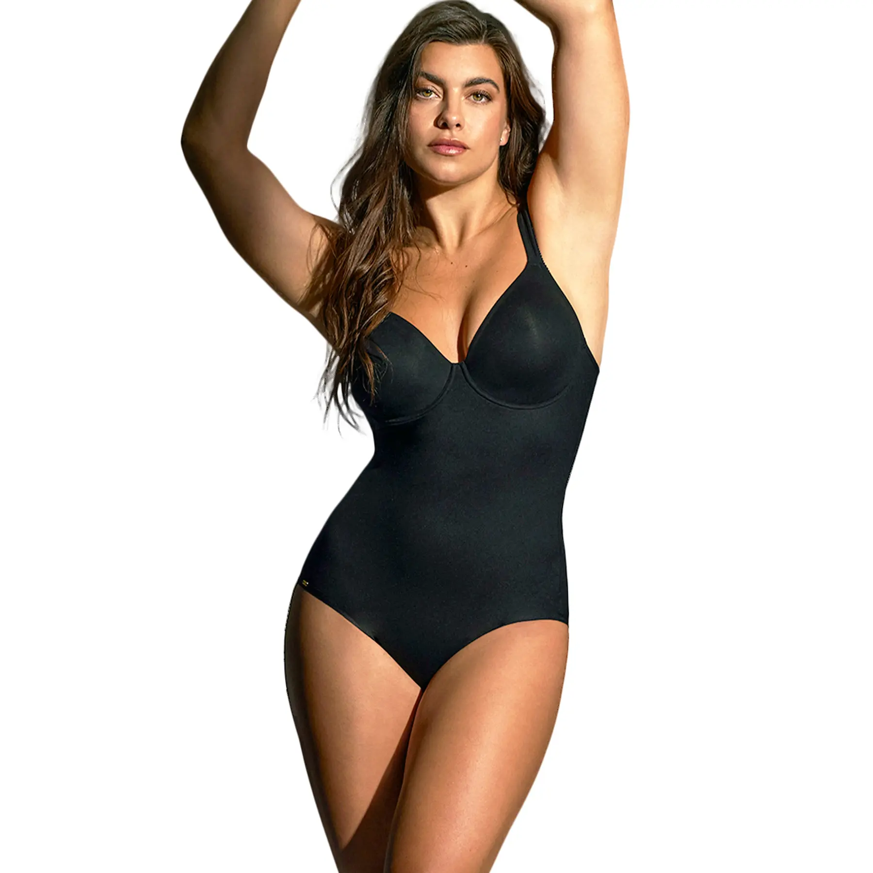 Body imbottito con grande sostegno per donna Selmark Curves