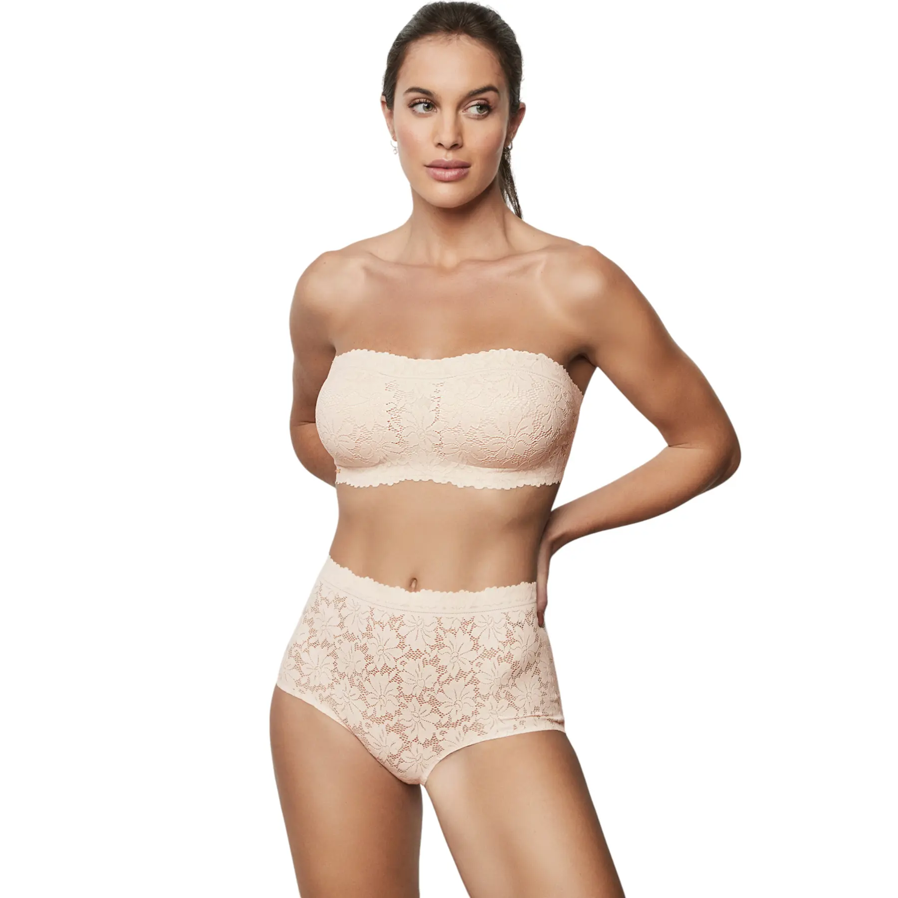 Höschen mit hoher Taille, Damen Selmark One and Lace