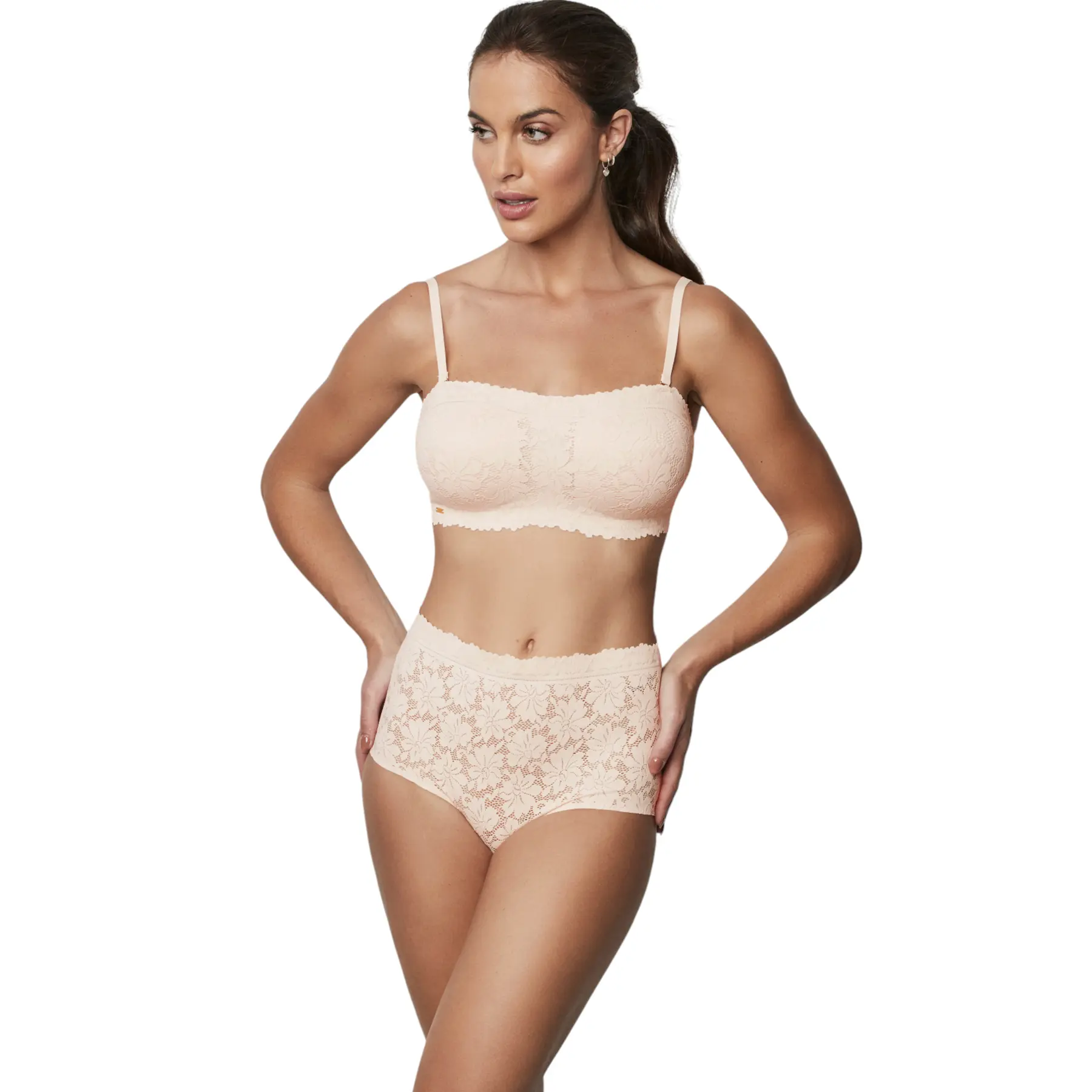 Bügel-Bandeau-BH für Frauen Selmark One And Lace