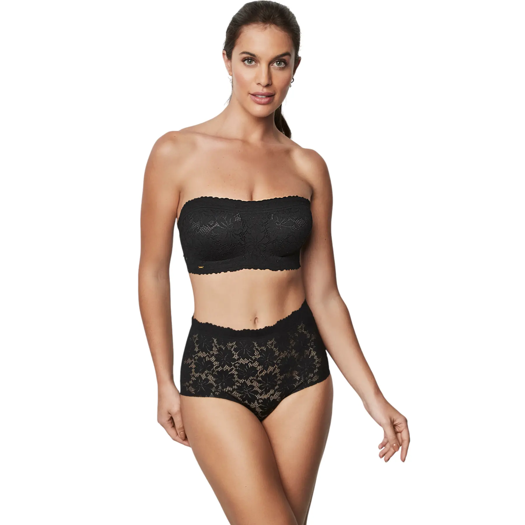 Bügel-Bandeau-BH für Frauen Selmark One And Lace